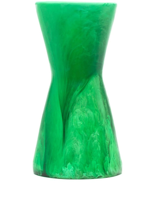 tall tube-shaped bow vase