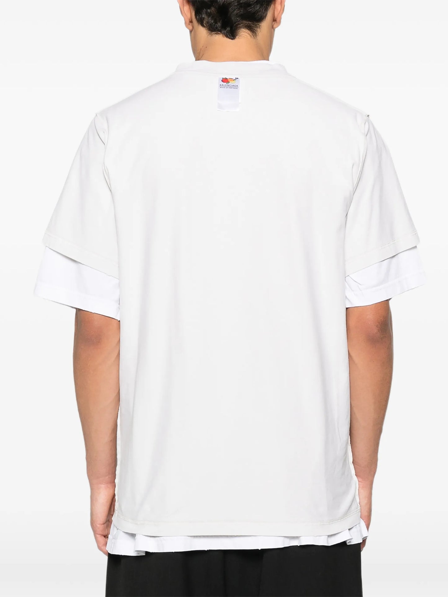 layered graphic T-shirt