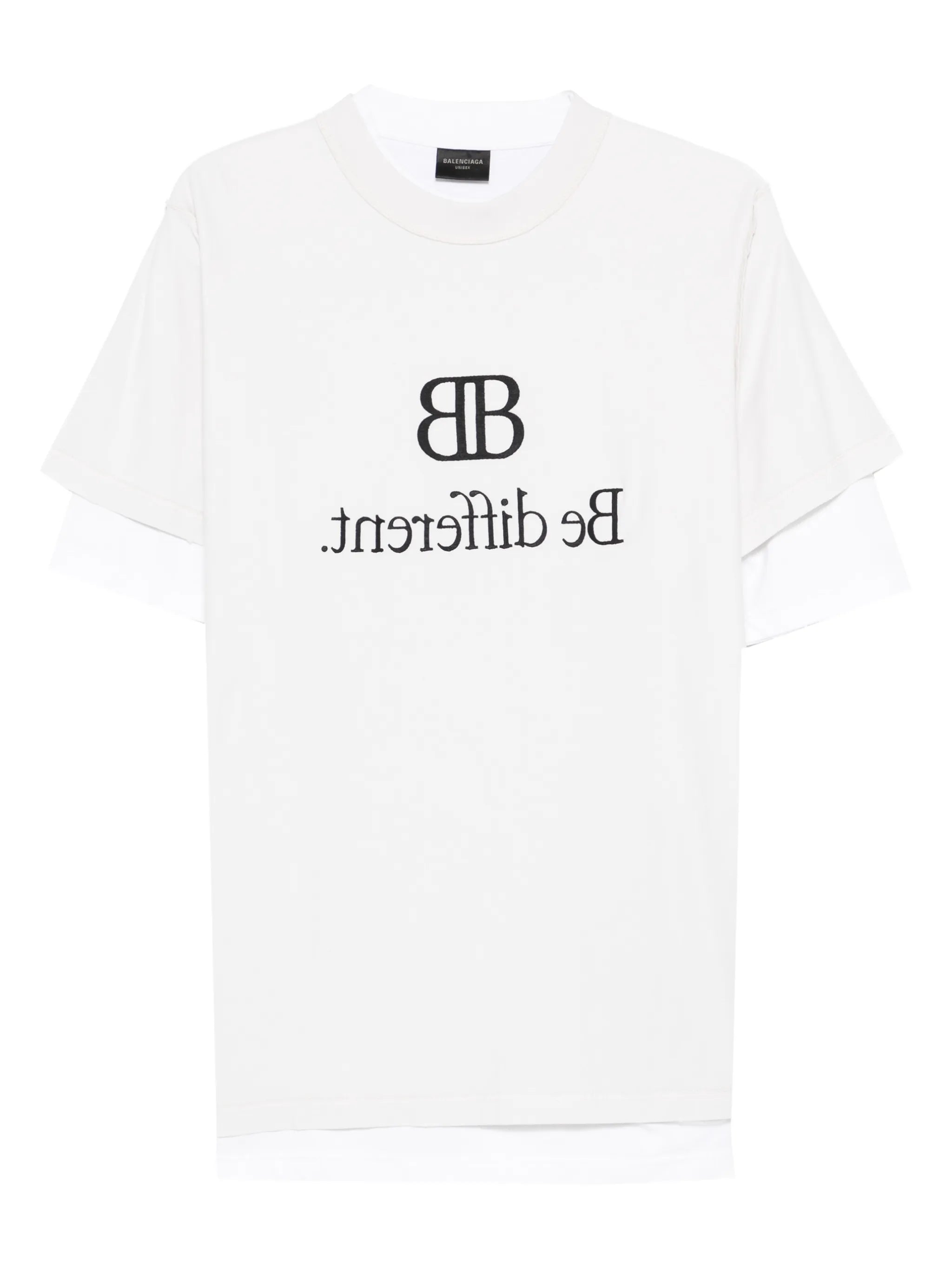 layered graphic T-shirt