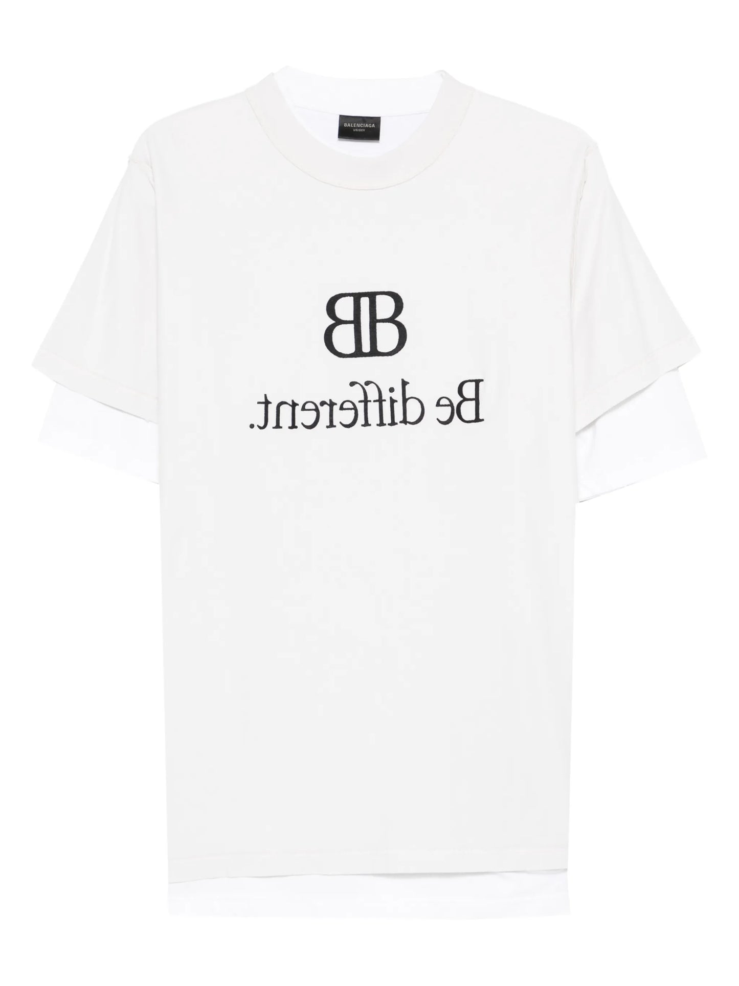 layered graphic T-shirt