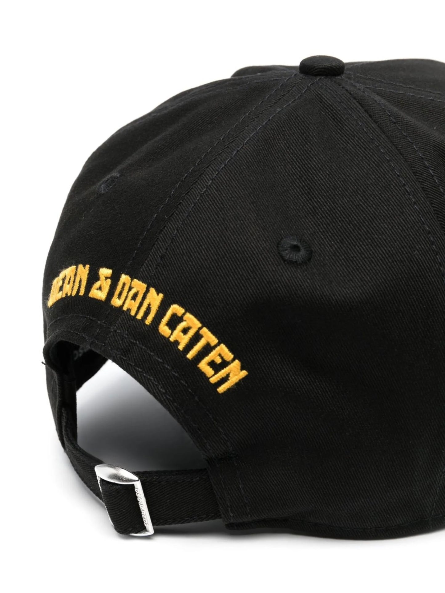 flocked logo cotton cap