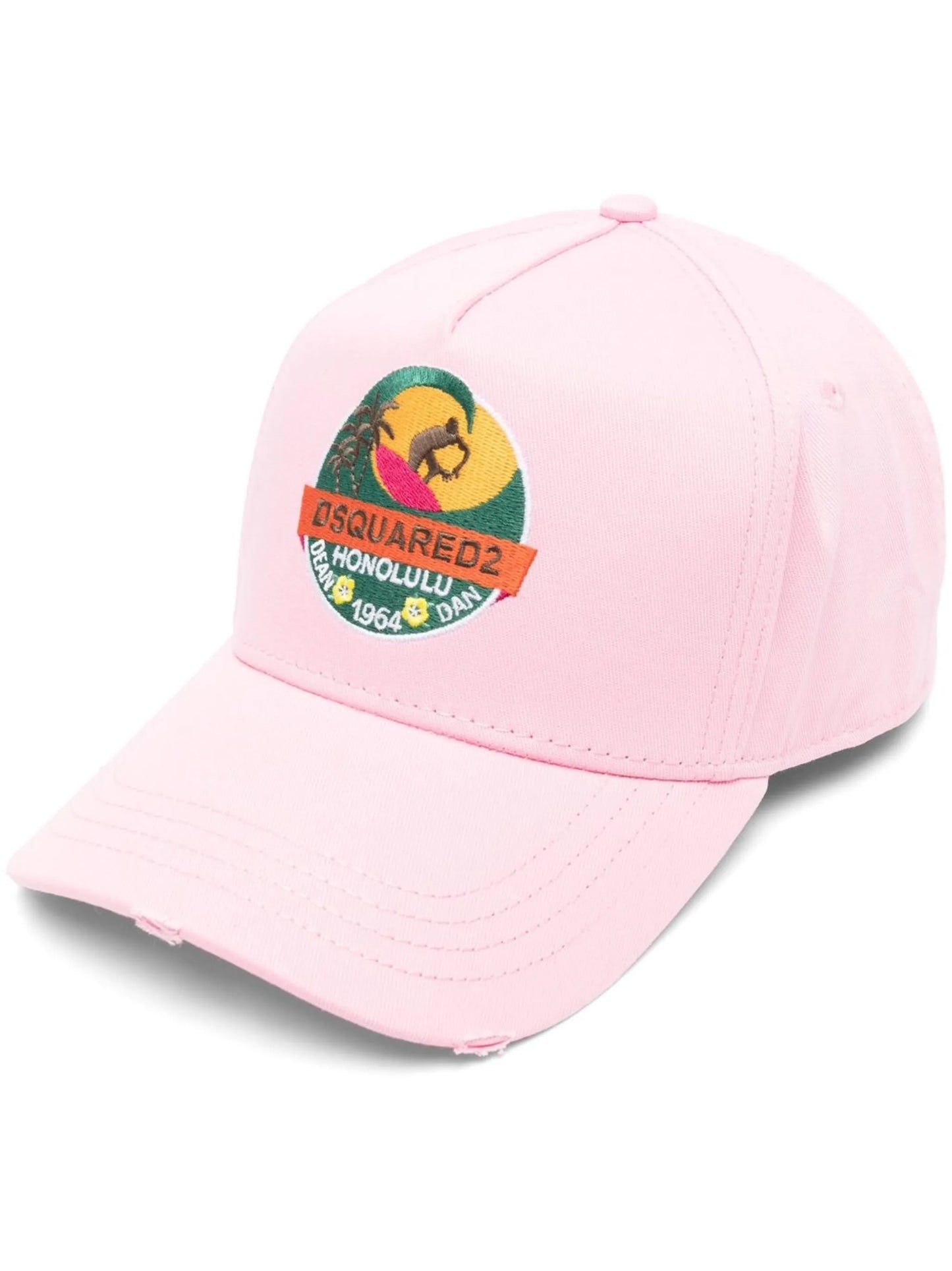 wave patch cotton cap