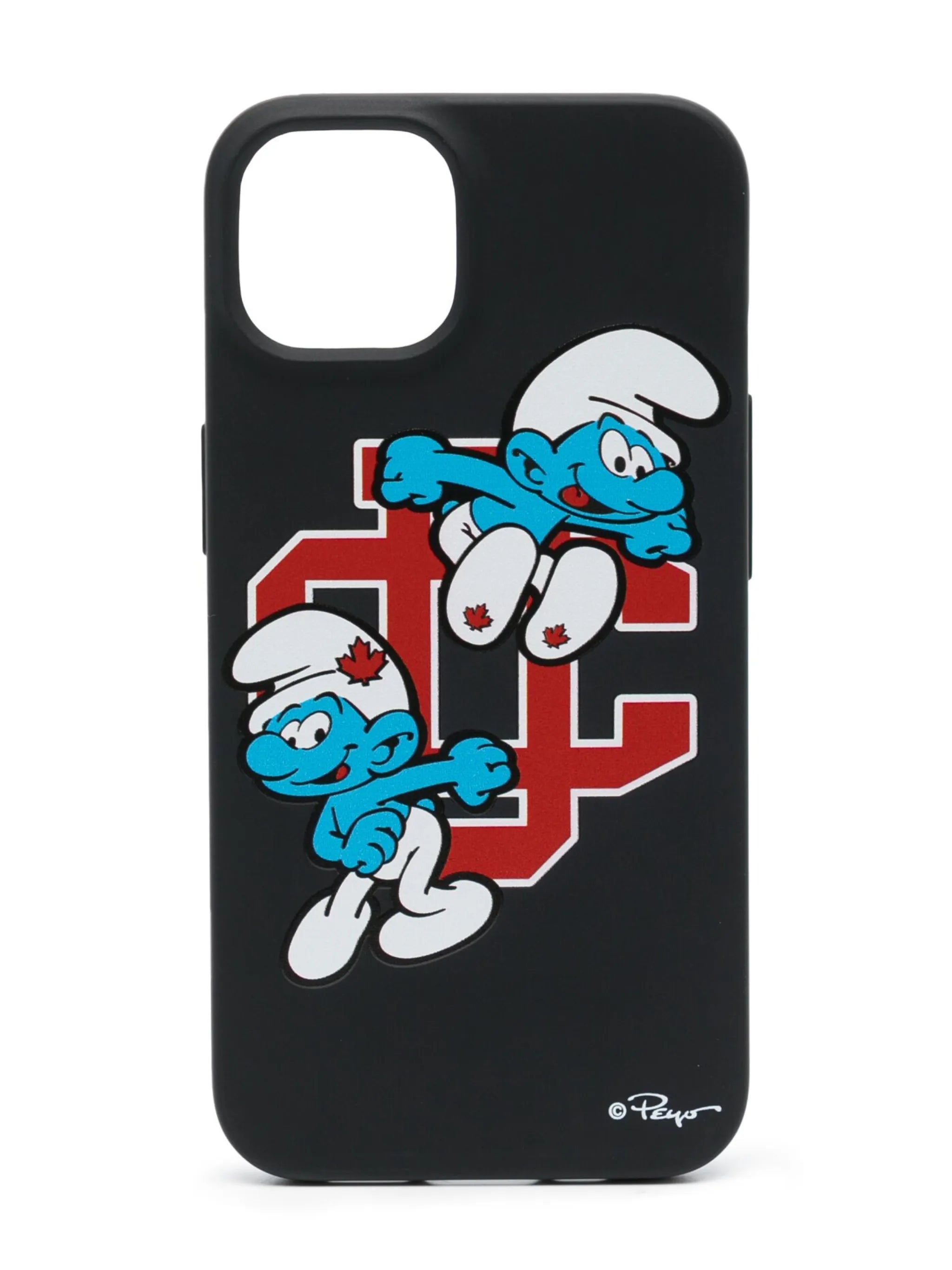 cartoon-print phone case