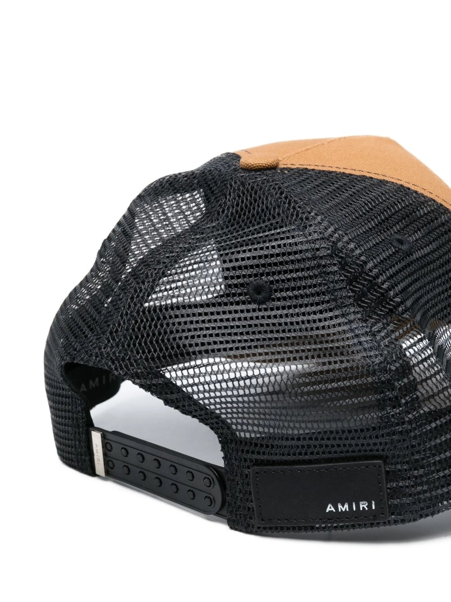 two-tone mesh-panelling  cap
