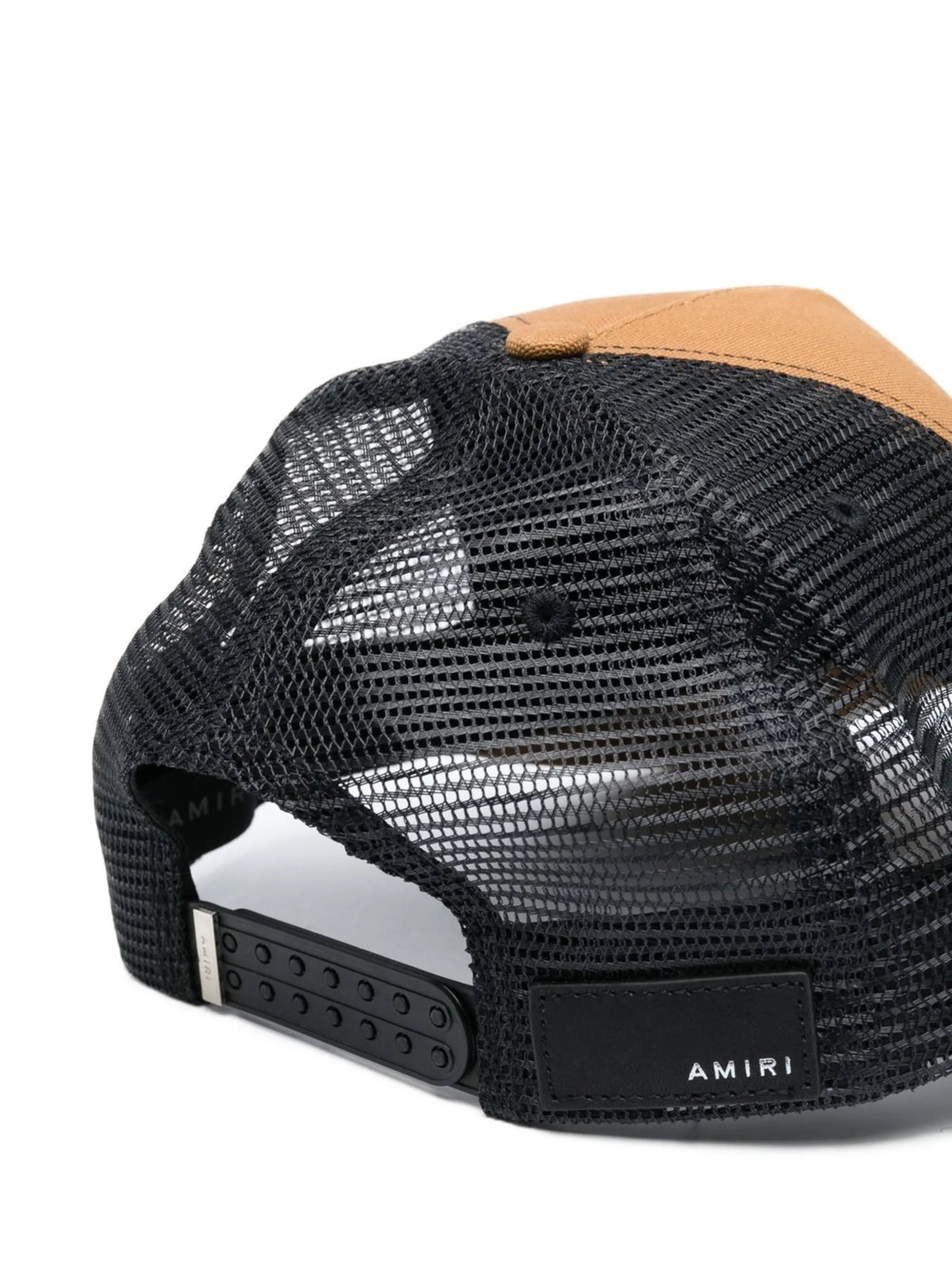 two-tone mesh-panelling  cap