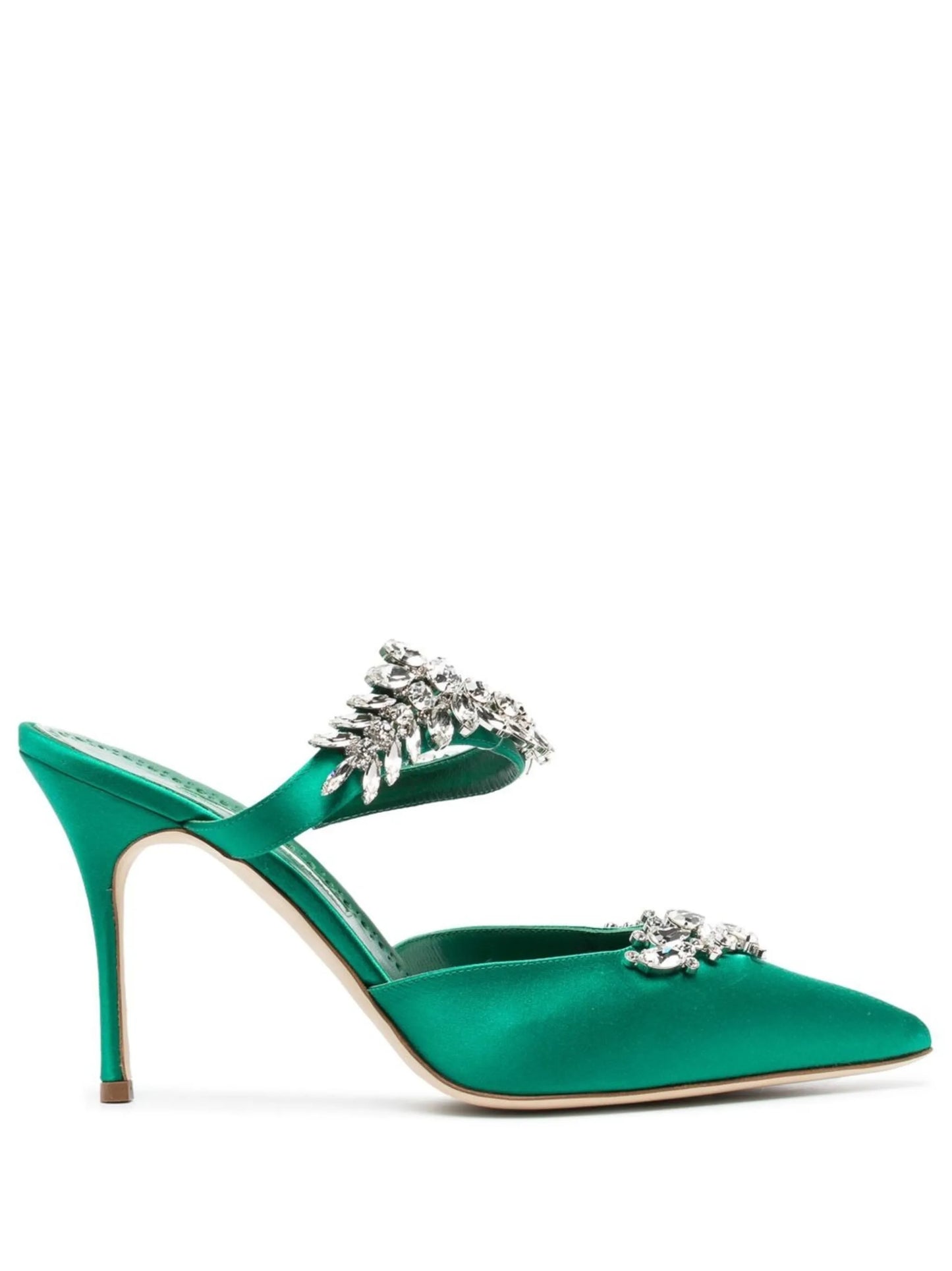 Lurum 90mm embellished mules
