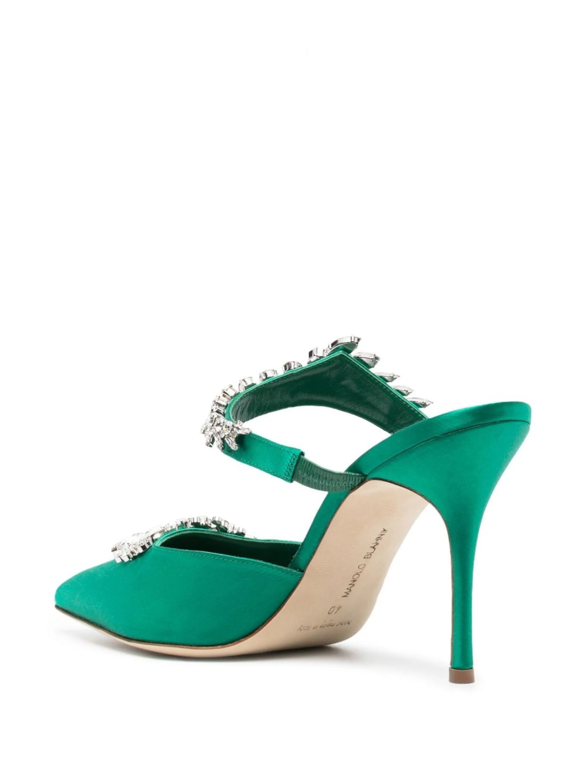 Lurum 90mm embellished mules