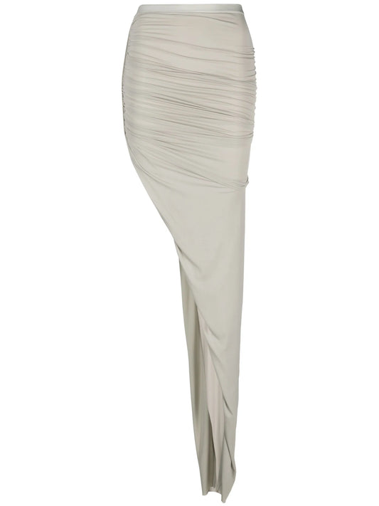 asymmetric maxi skirt