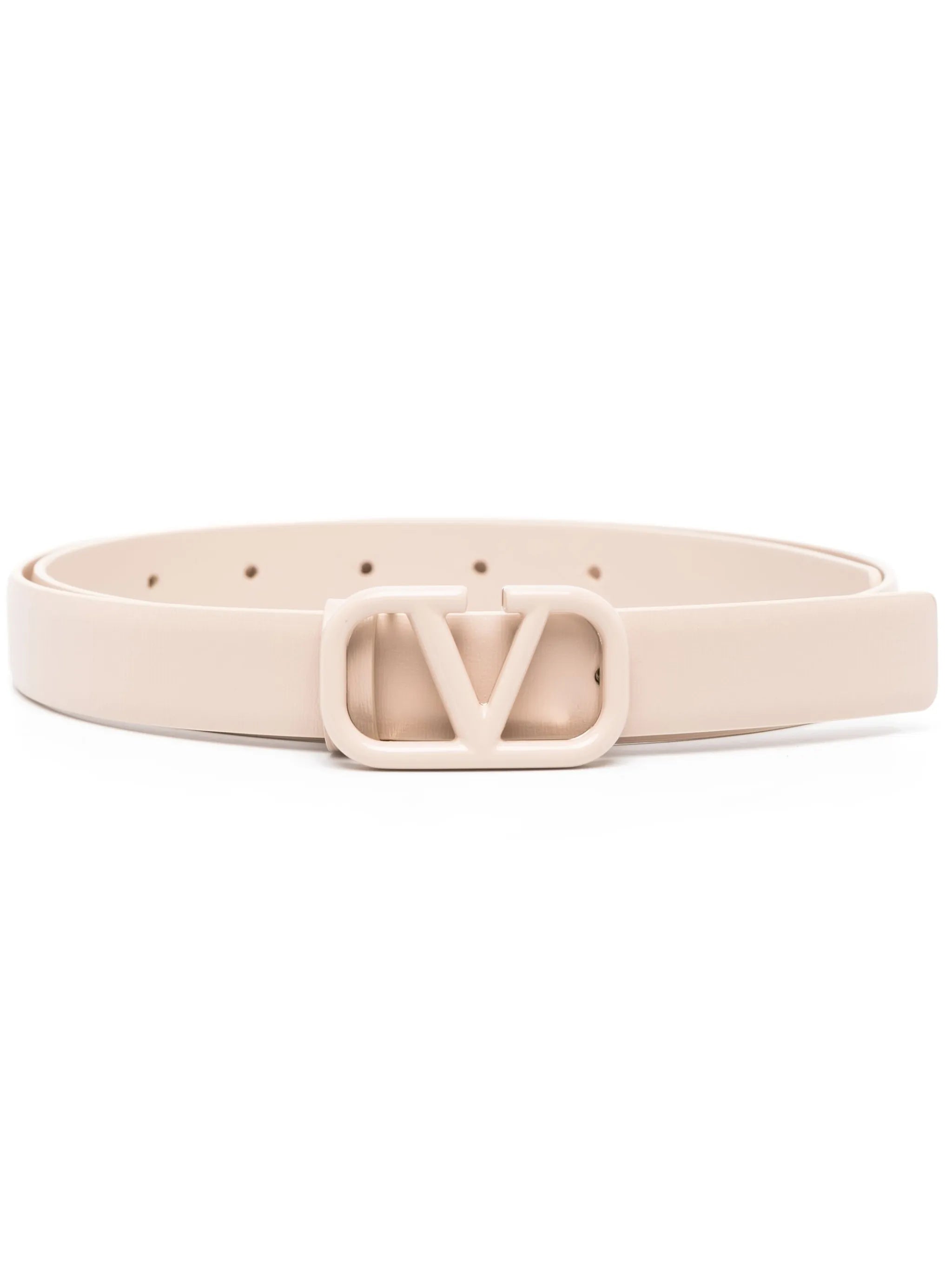 VLogo Signature leather belt