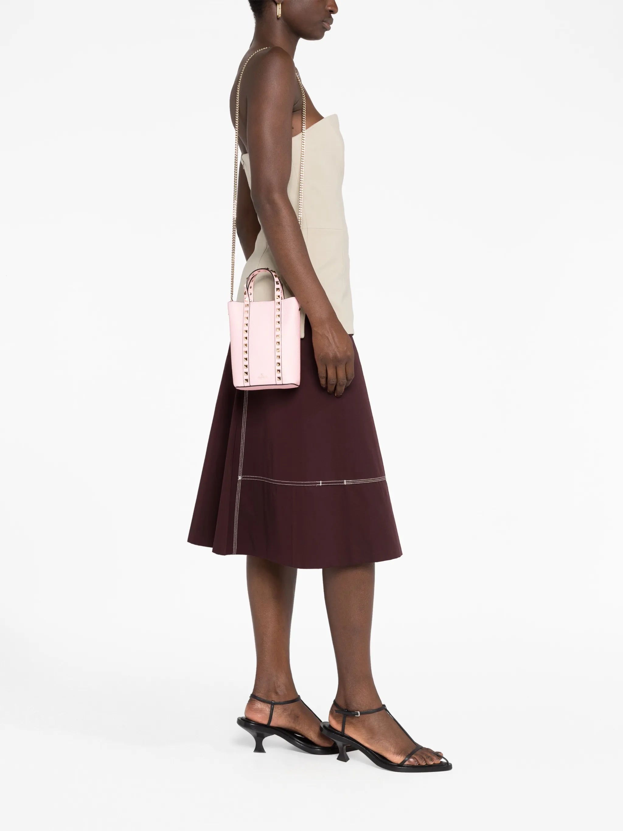 mini Rockstud tote bag