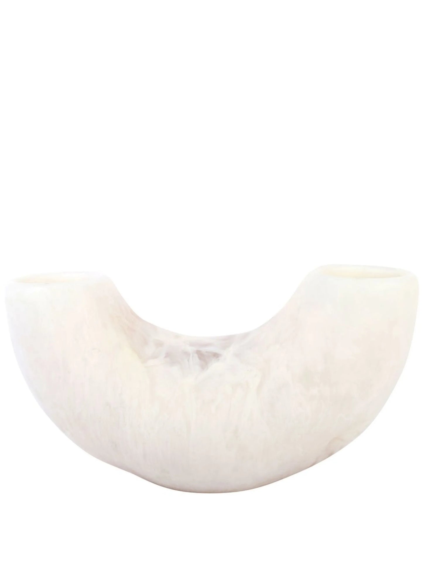 medium resin horn vase