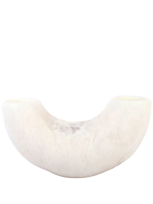 medium resin horn vase