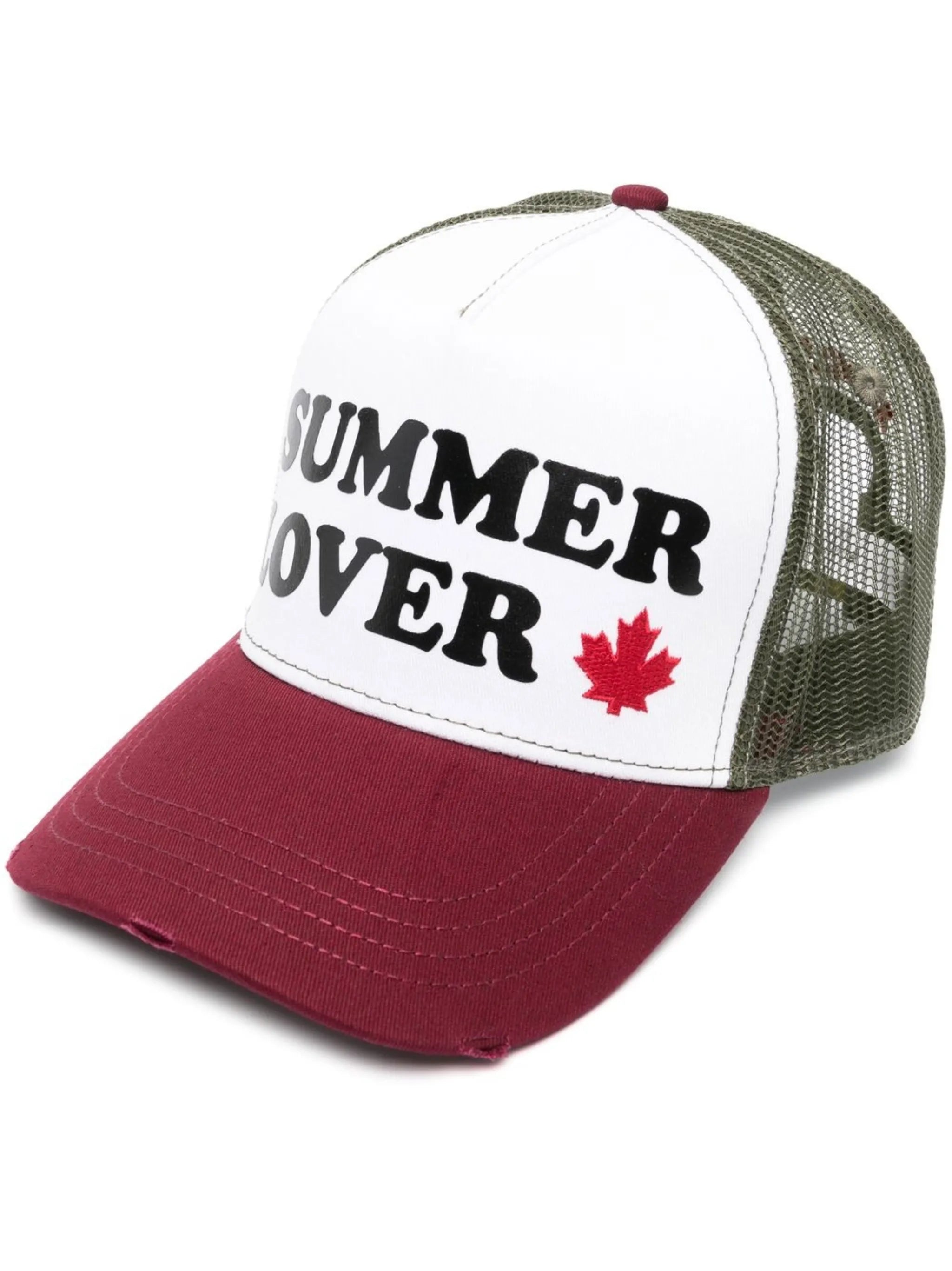 summer lover-print cap