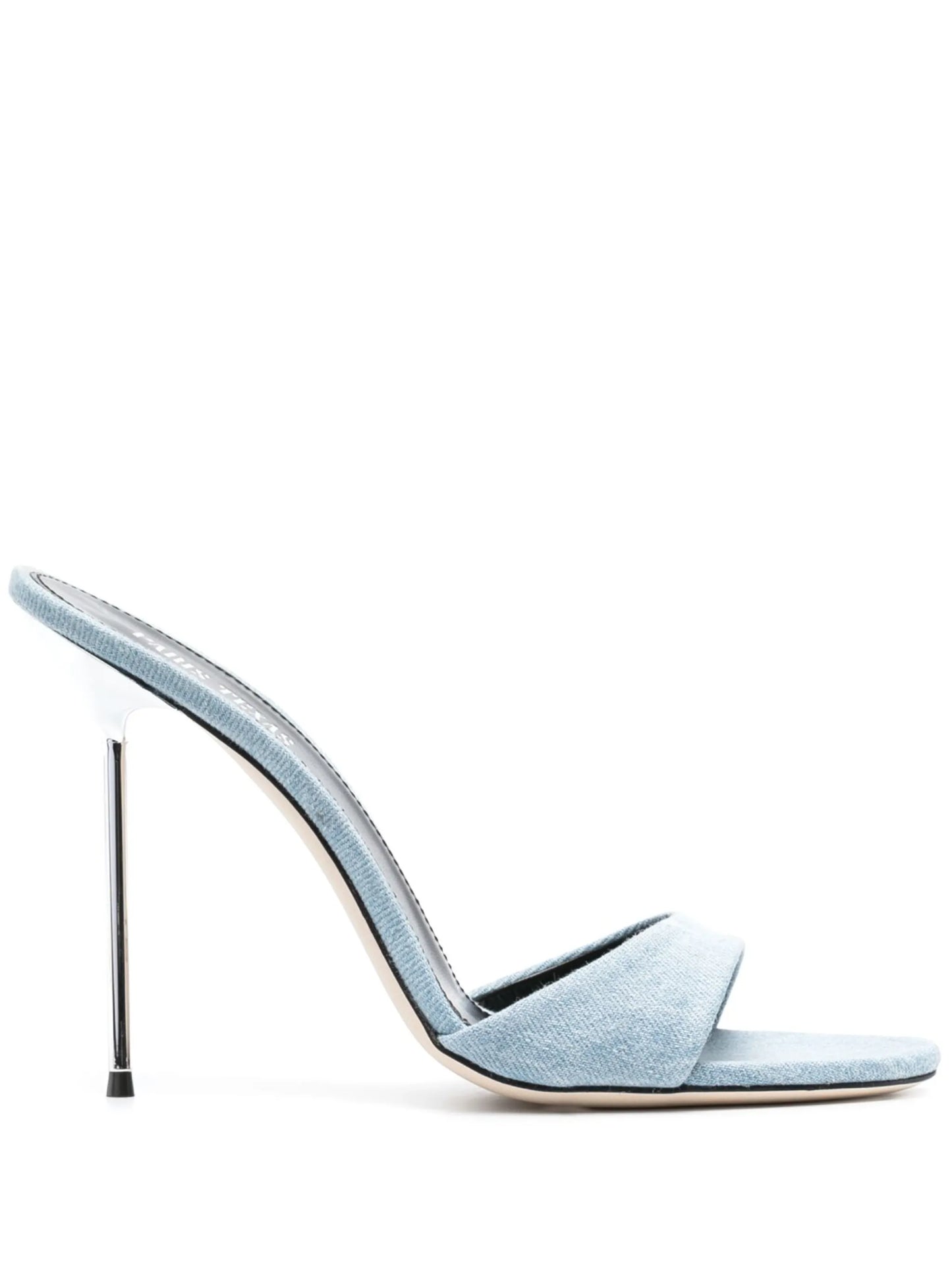 Lidia 105mm denim sandals