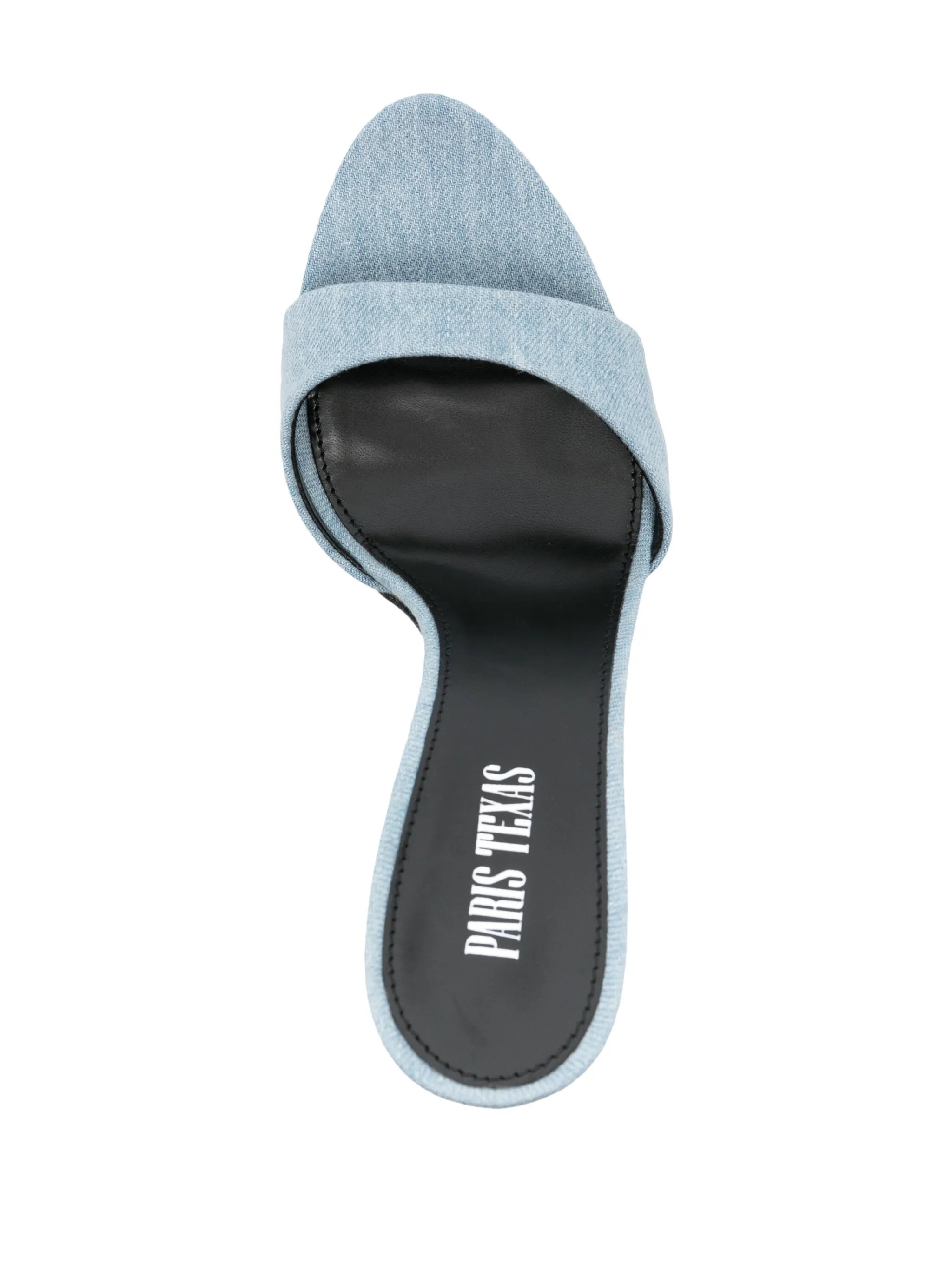 Lidia 105mm denim sandals
