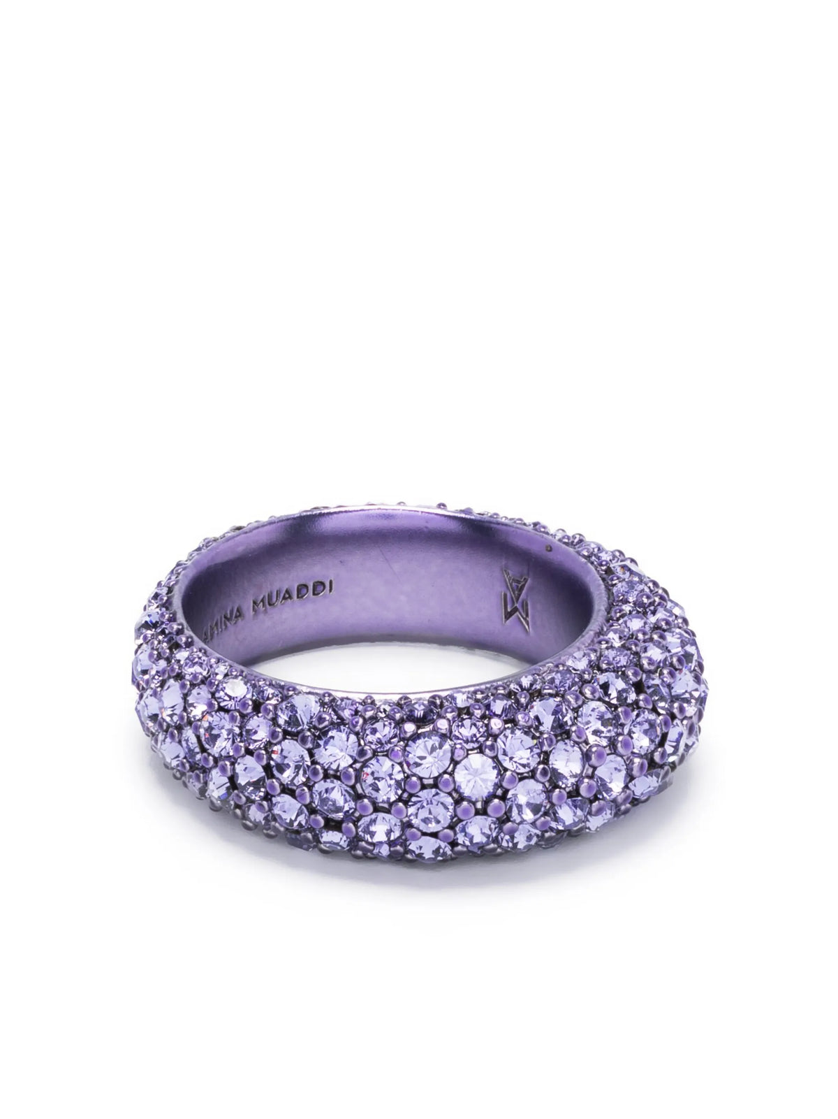 Cameron pavé-set tanzanite ring