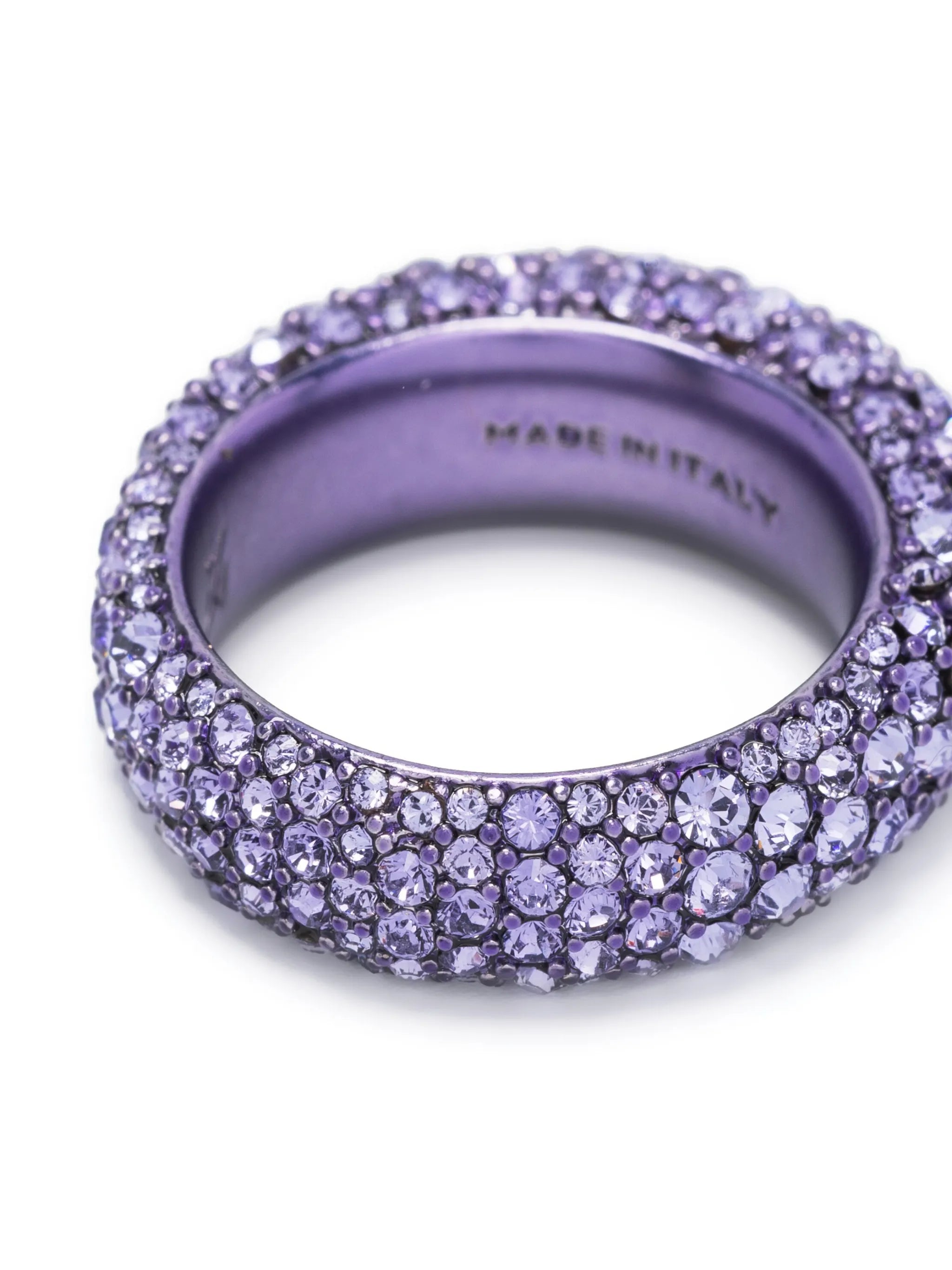 Cameron pavé-set tanzanite ring