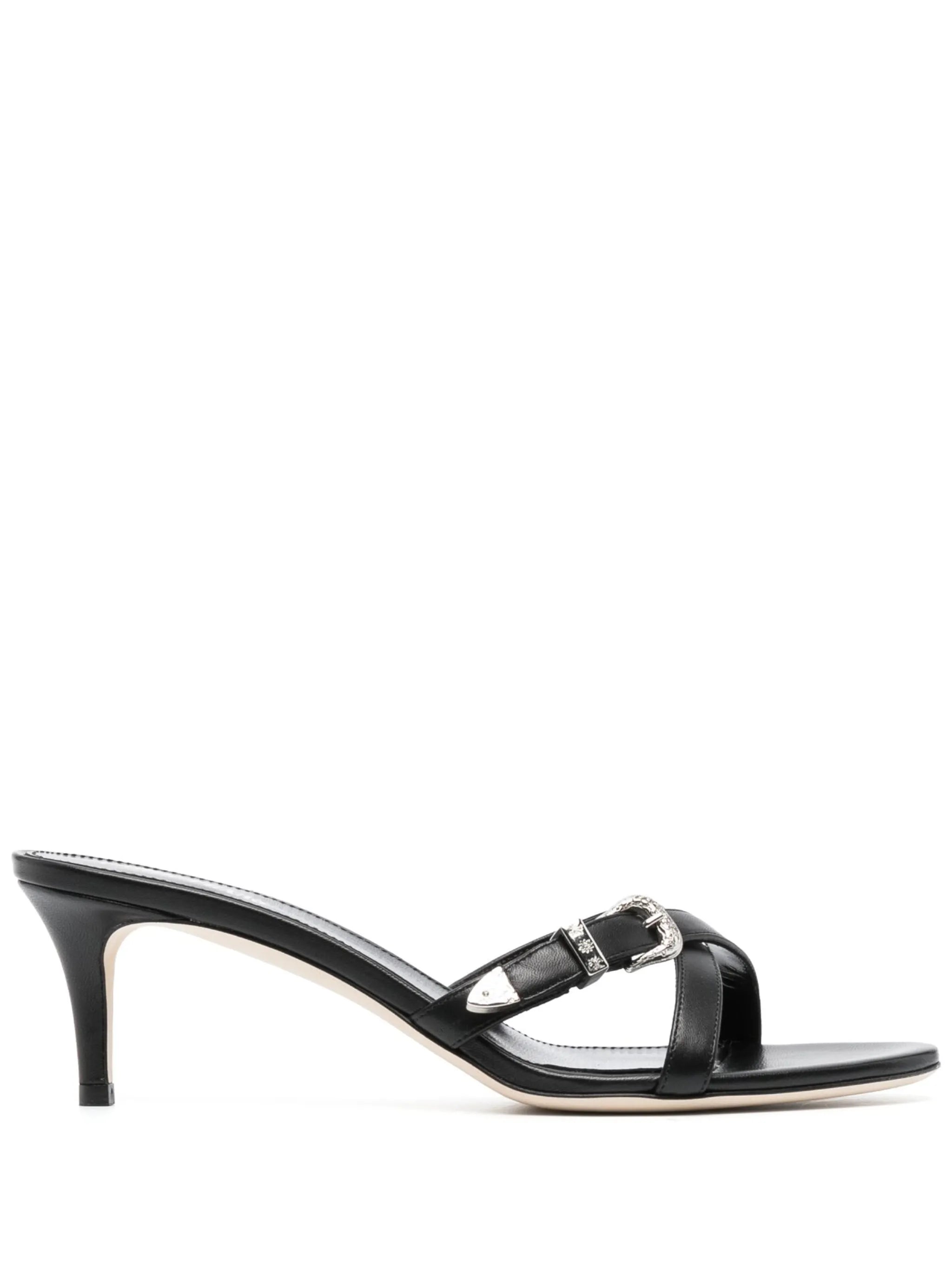 Regina 55mm leather sandals