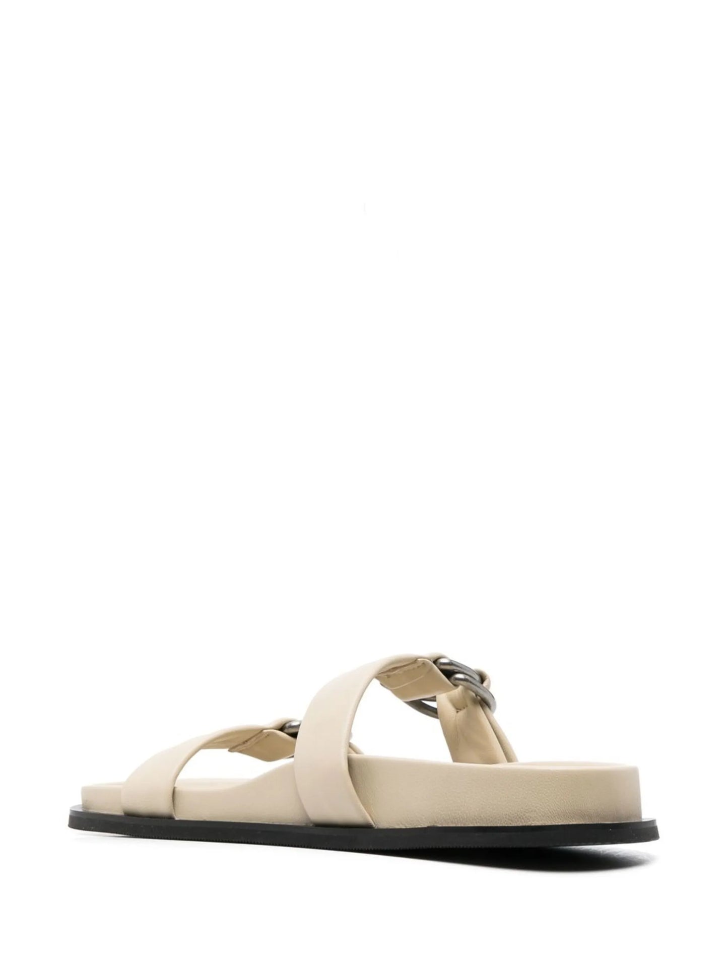 two-strap flat slides