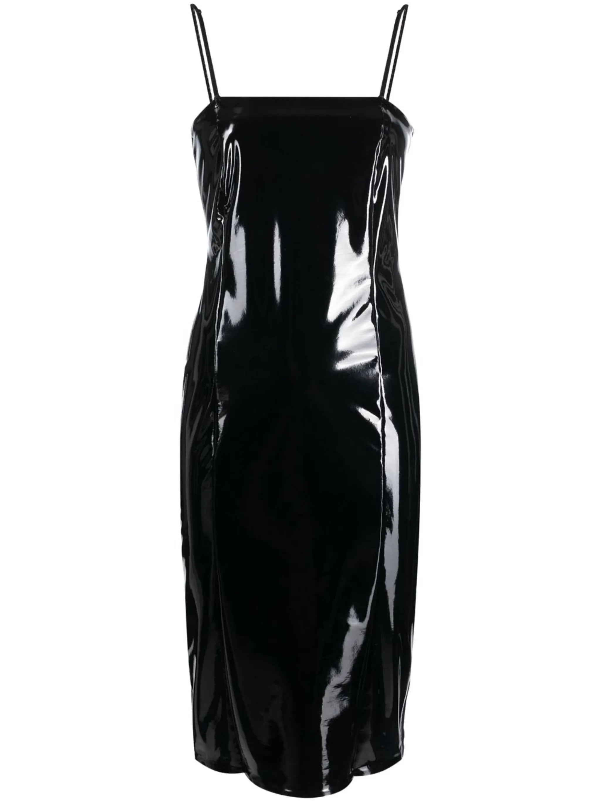 laytex fitted mini dress