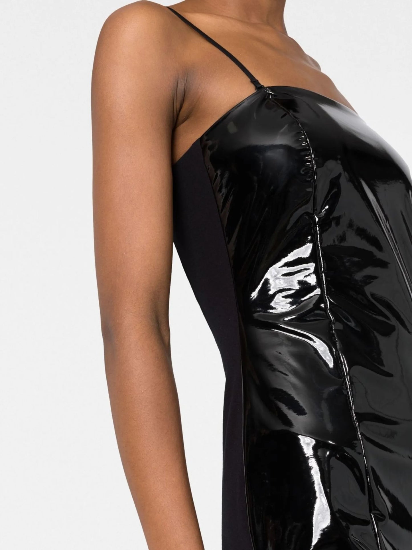 laytex fitted mini dress