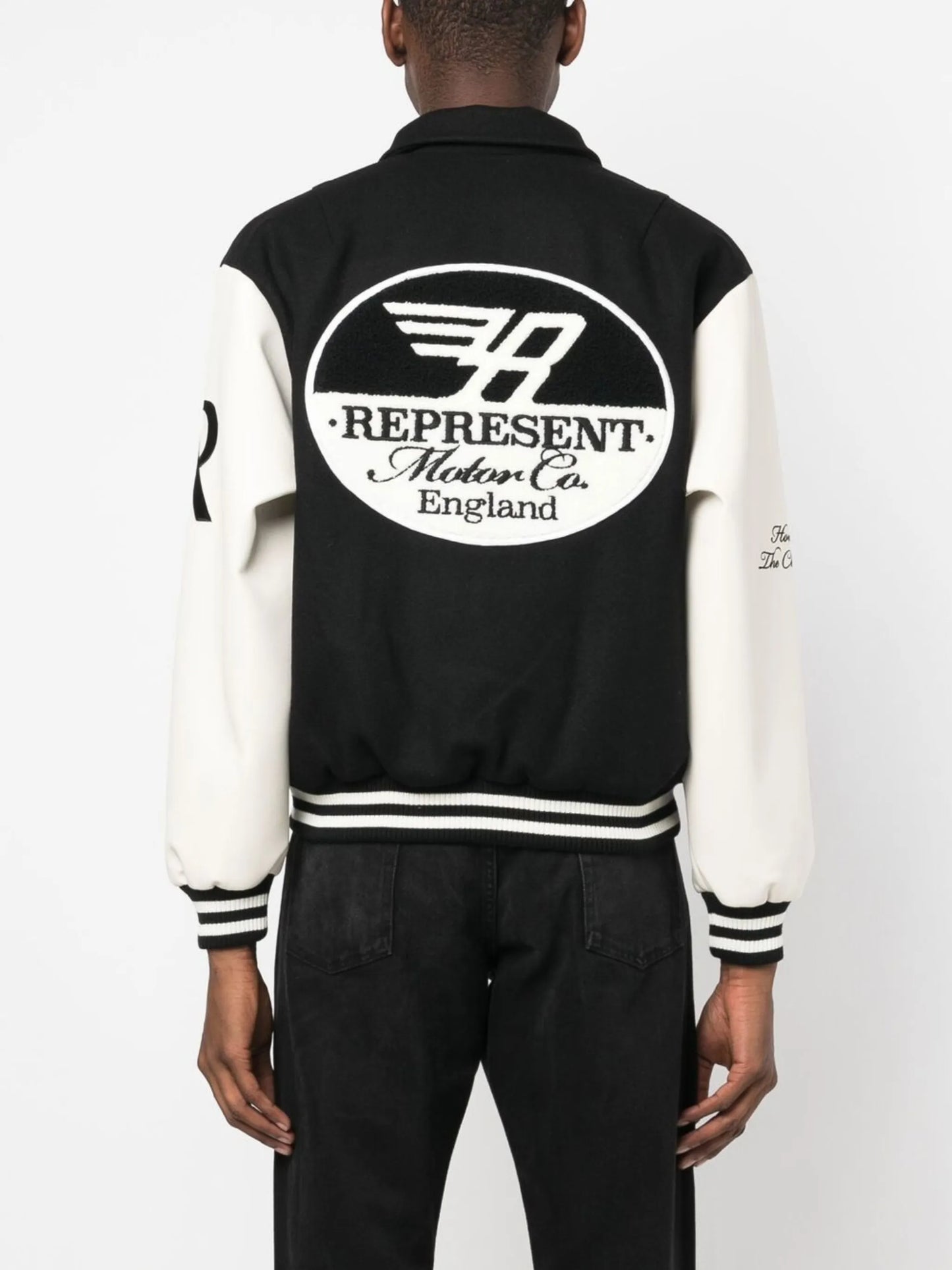 racing team varsity jacket