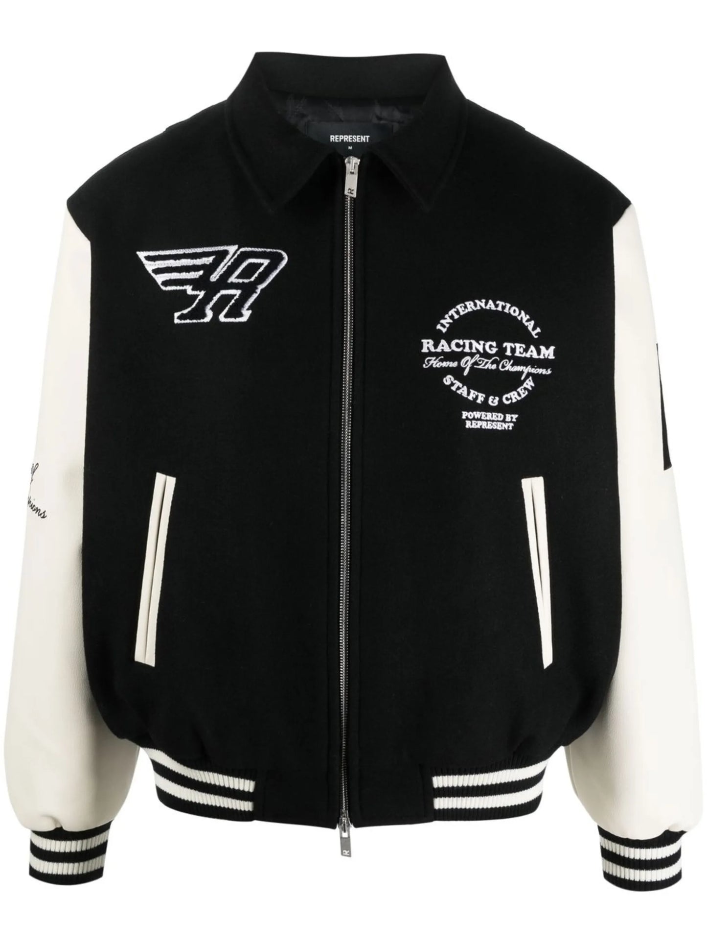 racing team varsity jacket