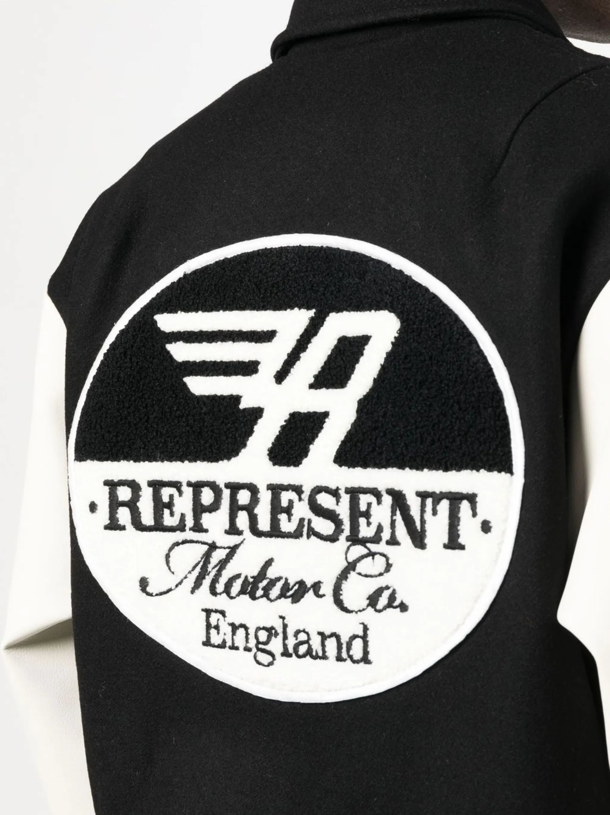 racing team varsity jacket