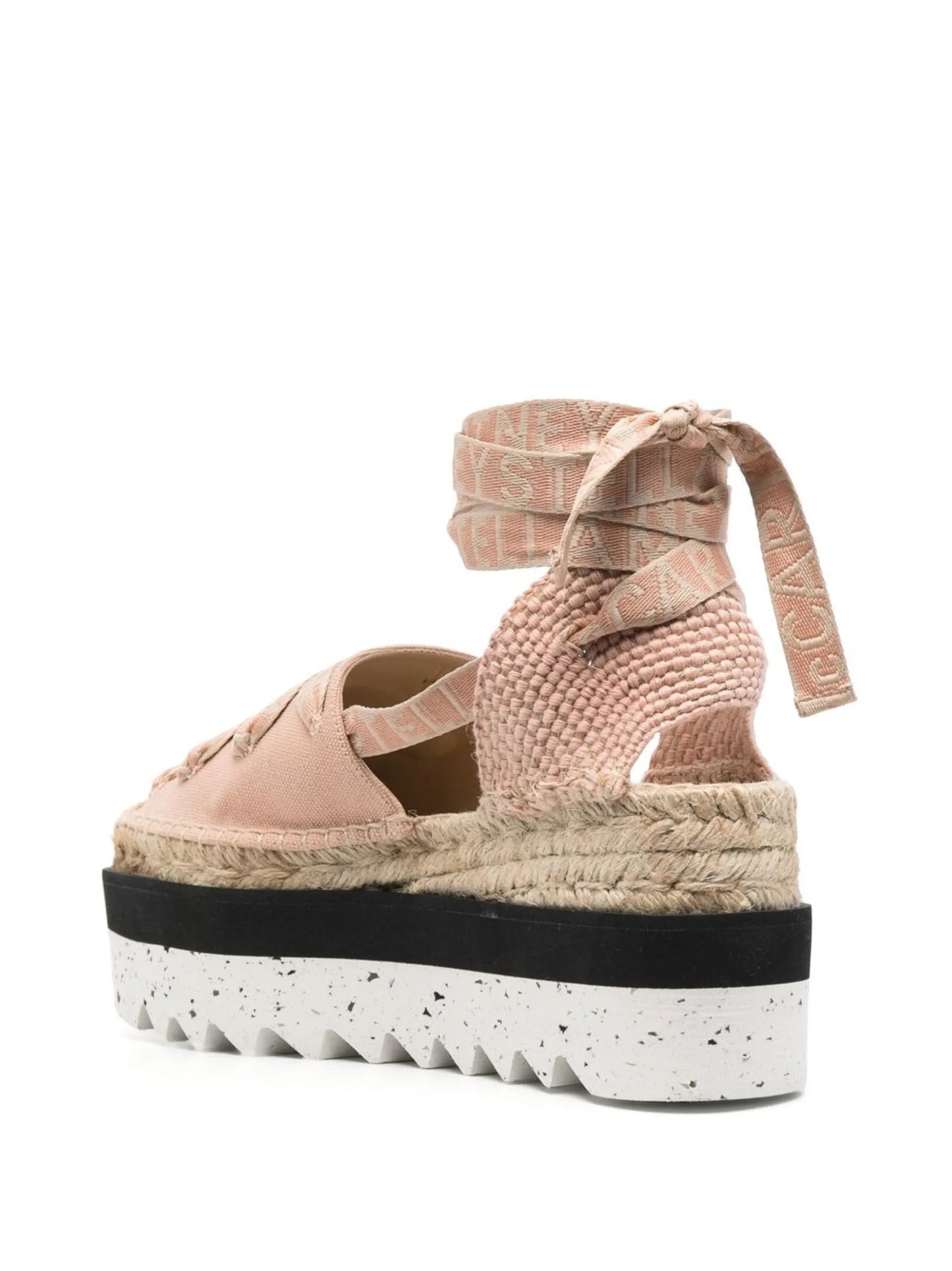 85mm flatform logo-print espadrilles