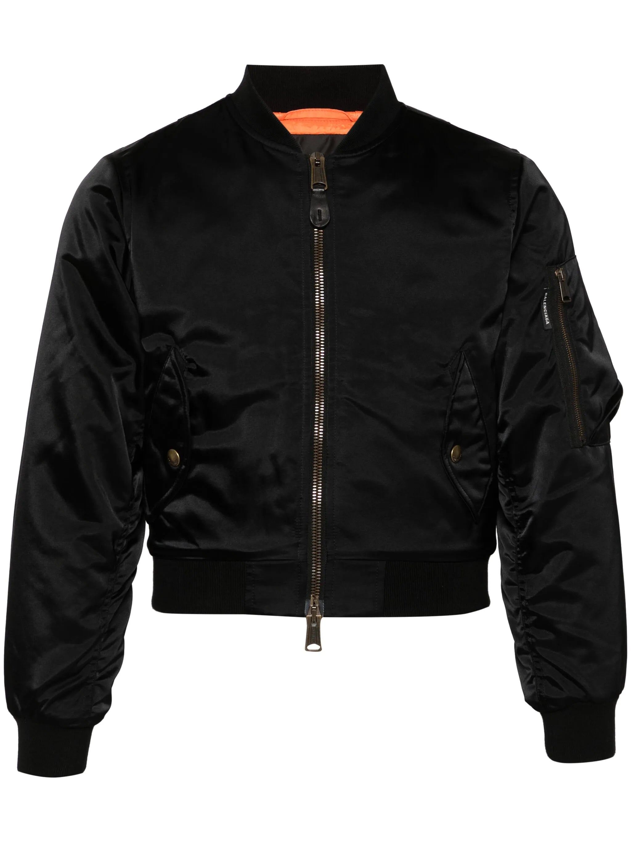 Shrunk bomber jacket