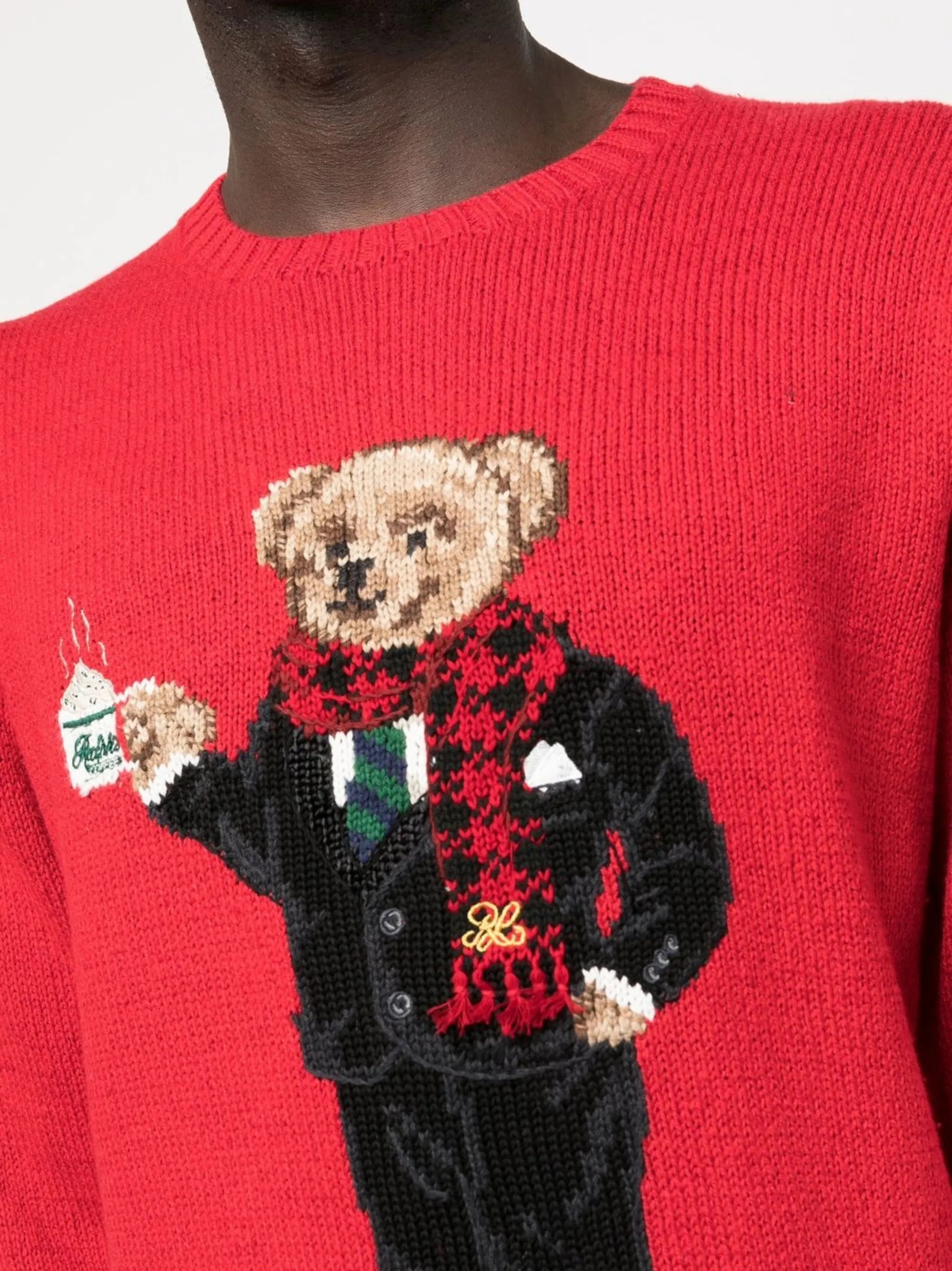 Polo Bear knit sweater