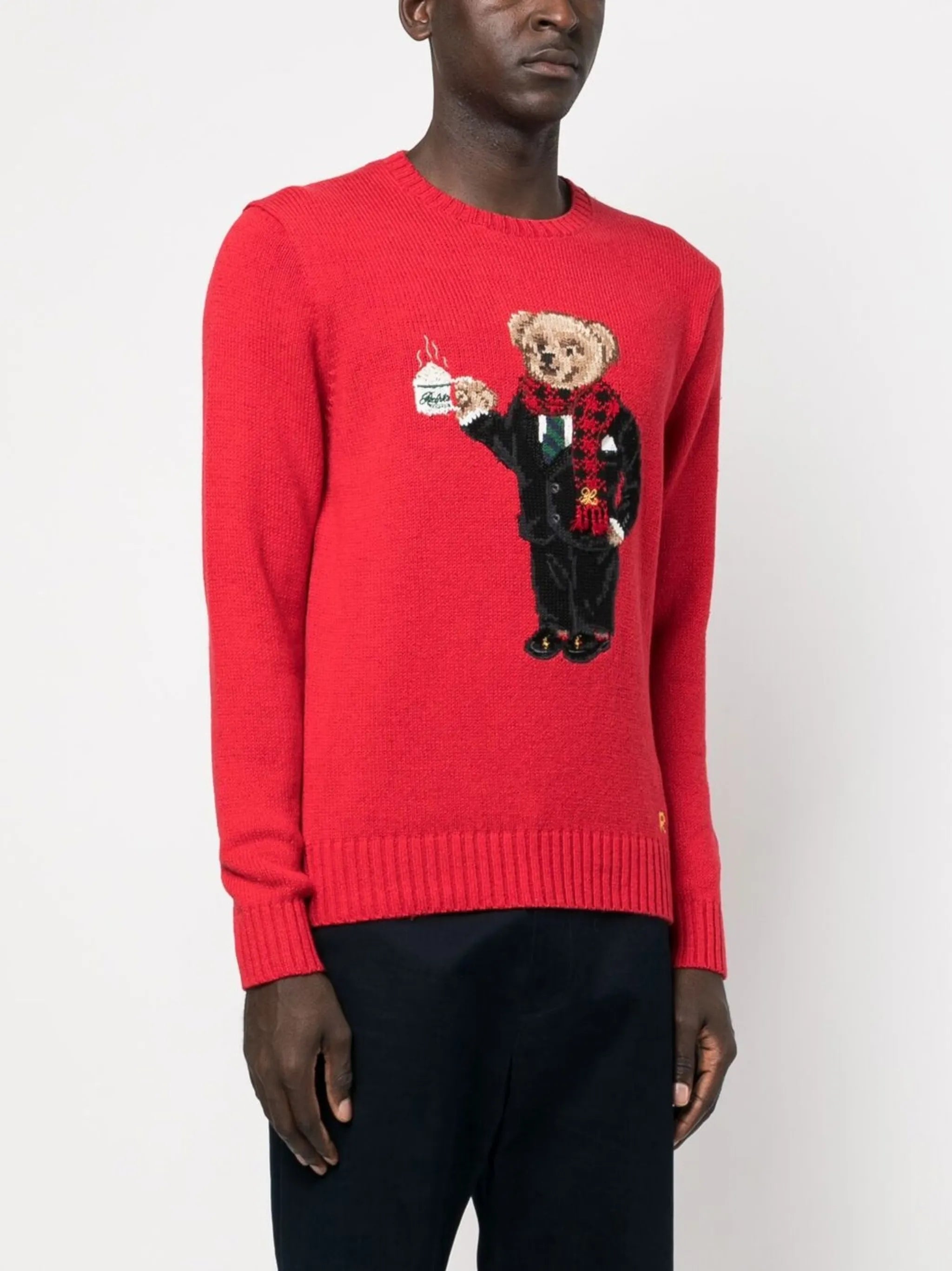 Polo Bear knit sweater