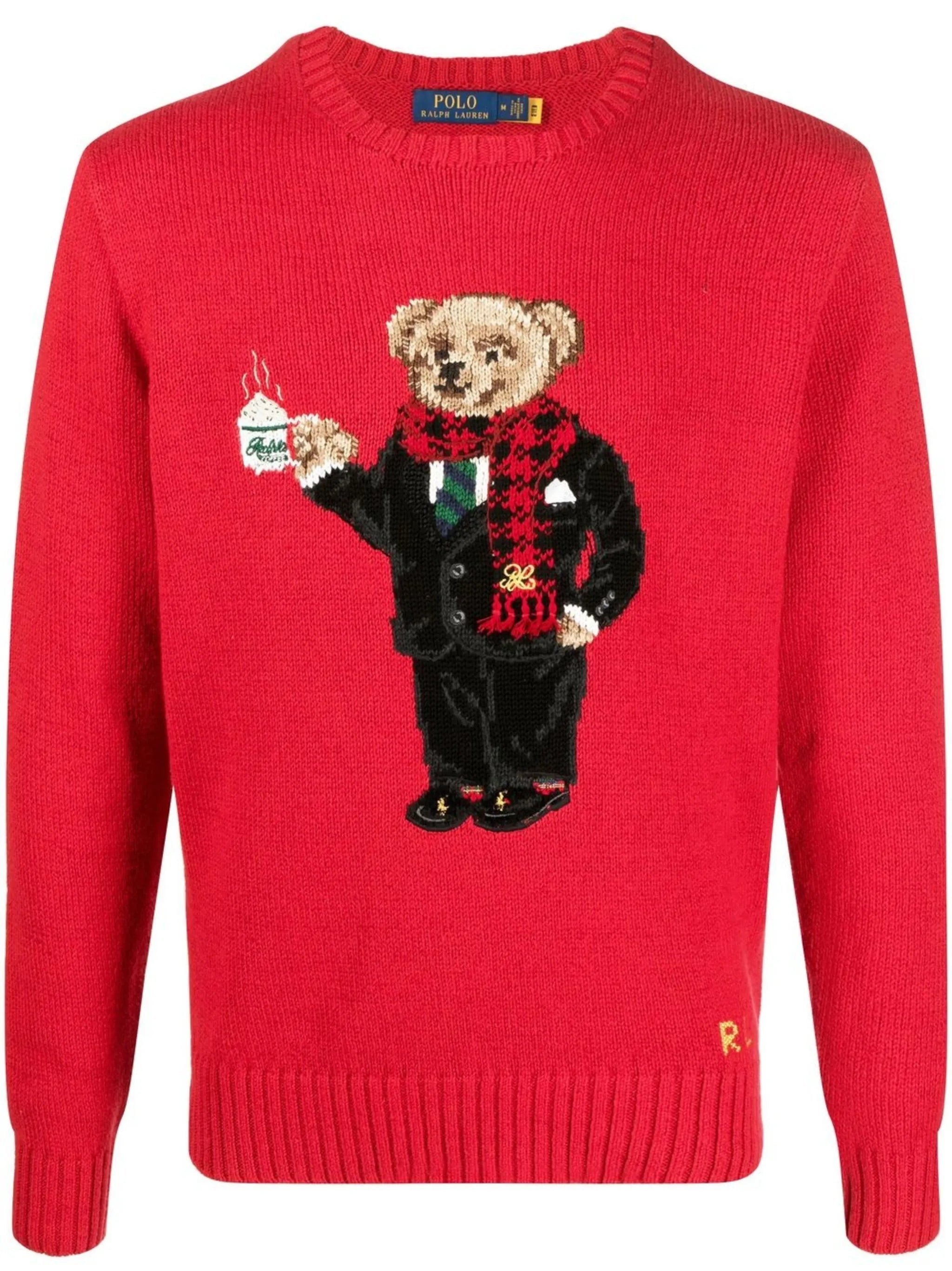Polo Bear knit sweater