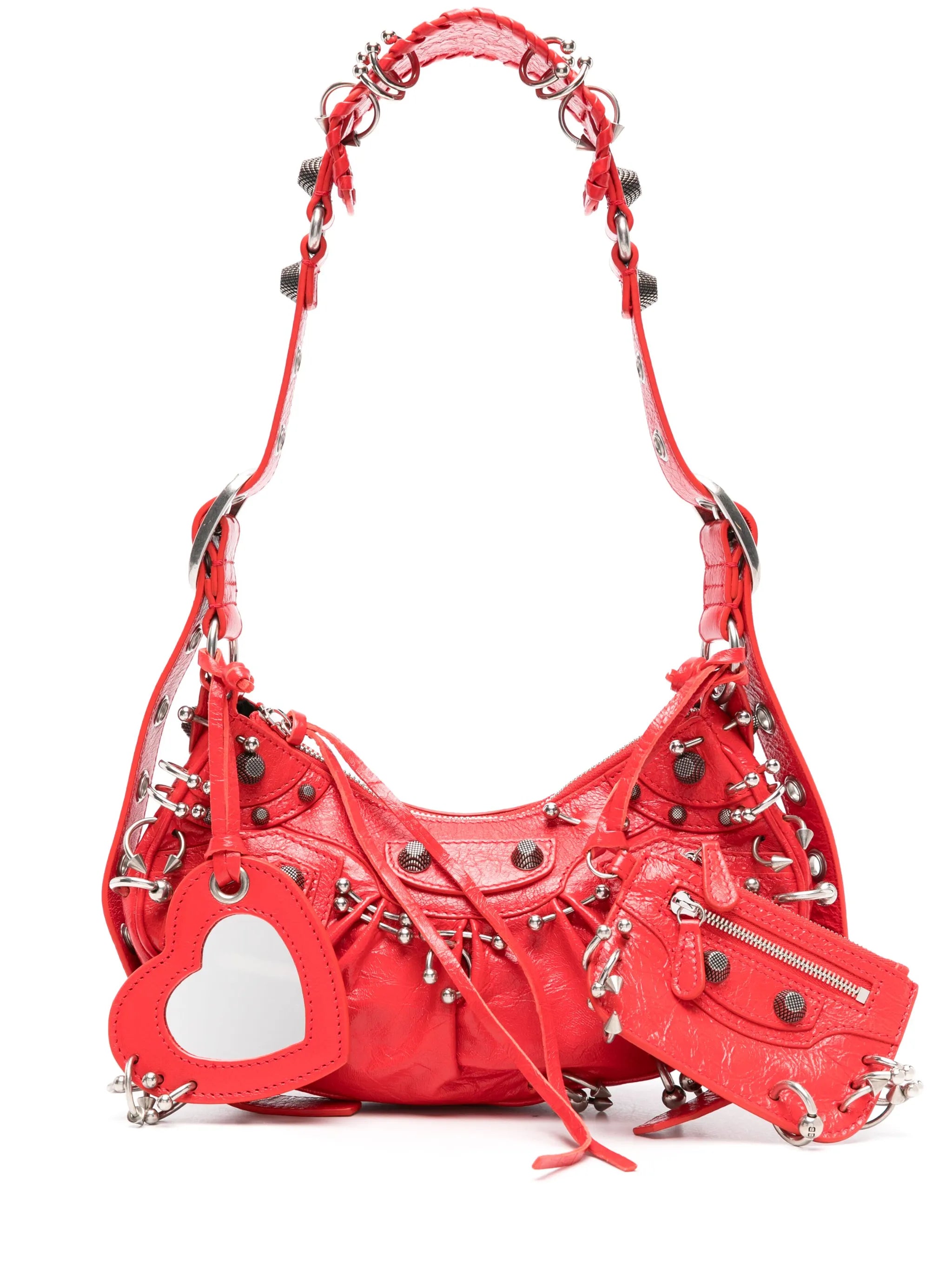 XS Le Cagole leather shoulder bag
