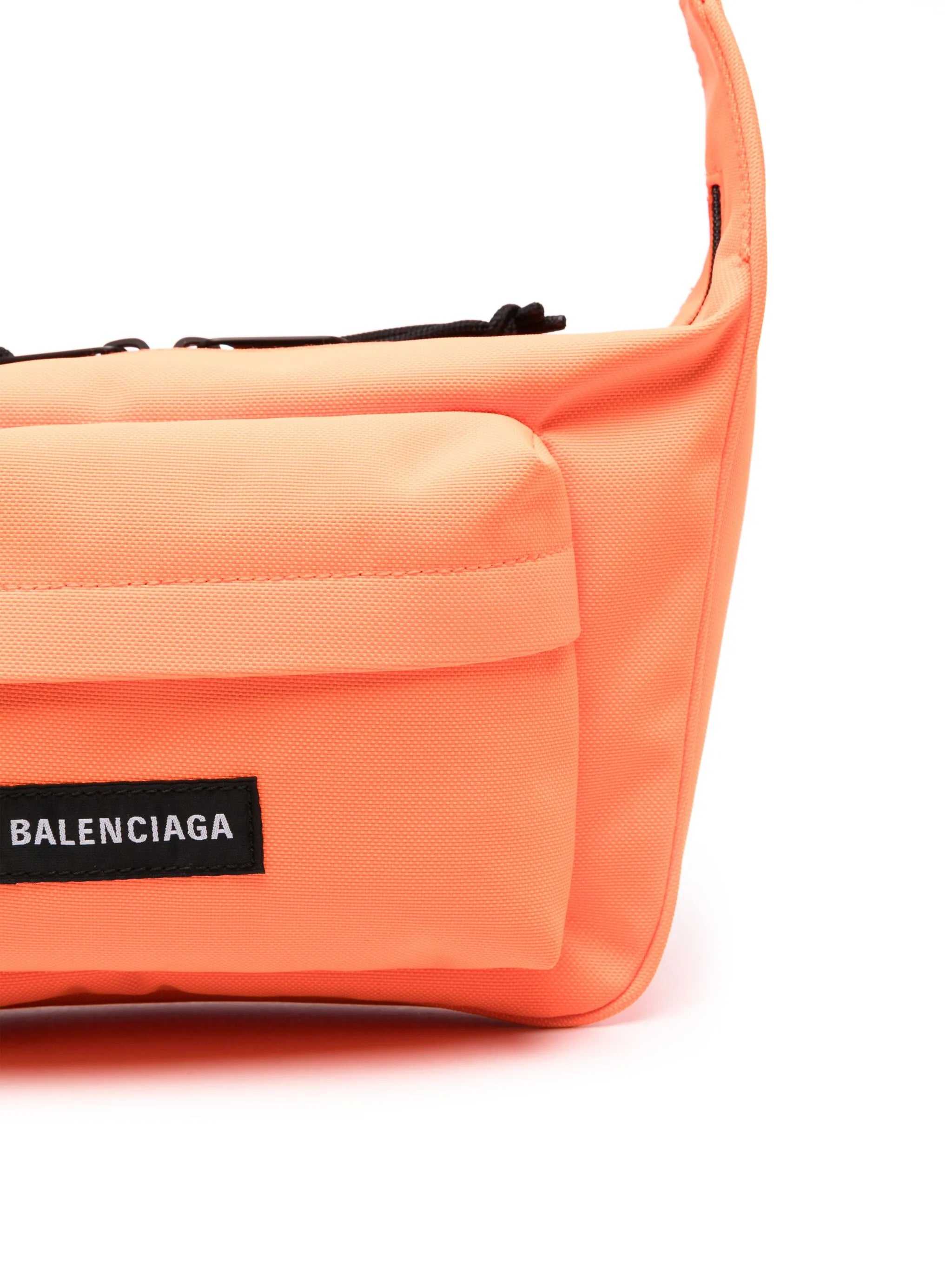 Raver logo-patch shoulder bag
