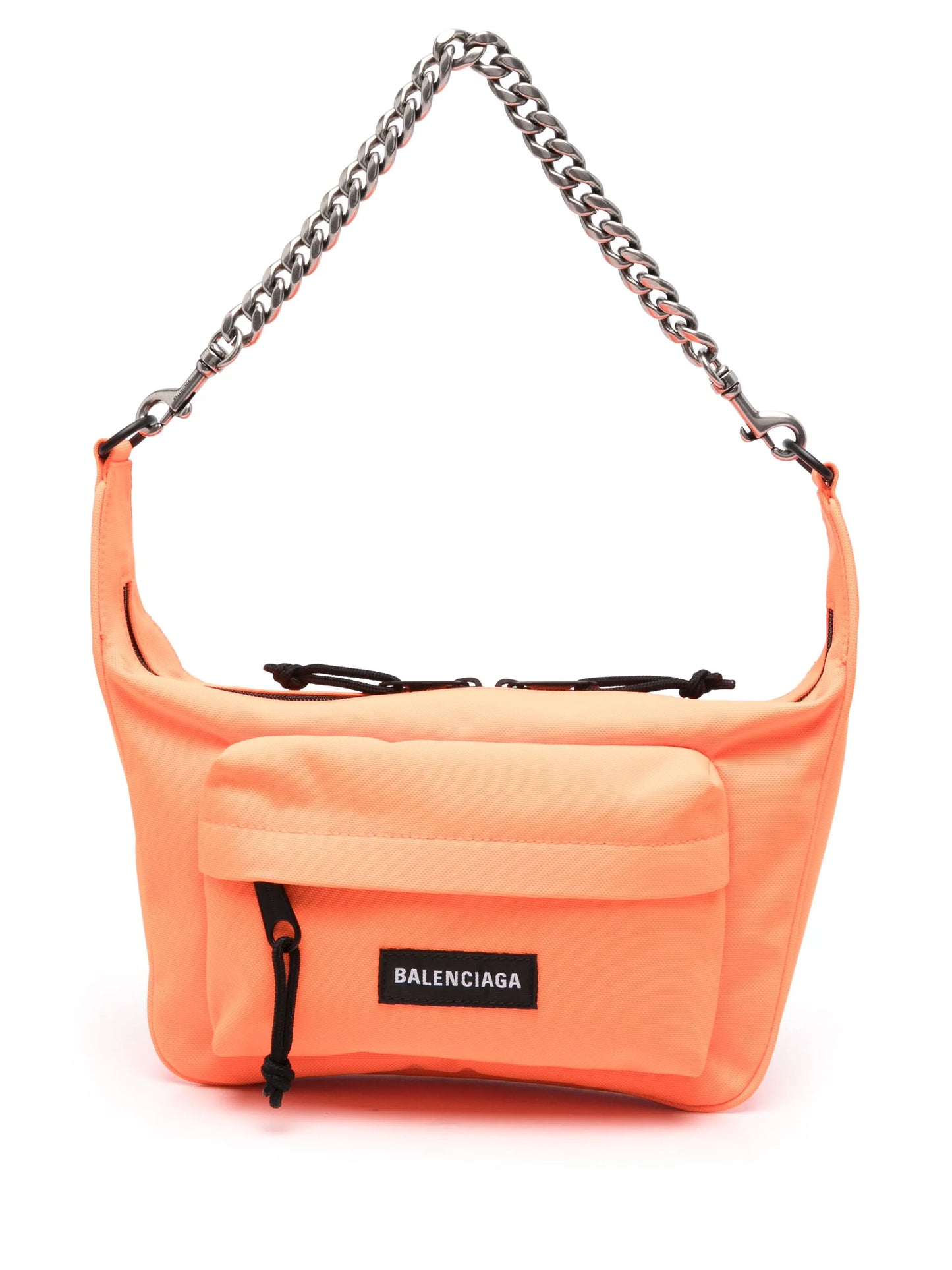 Raver logo-patch shoulder bag