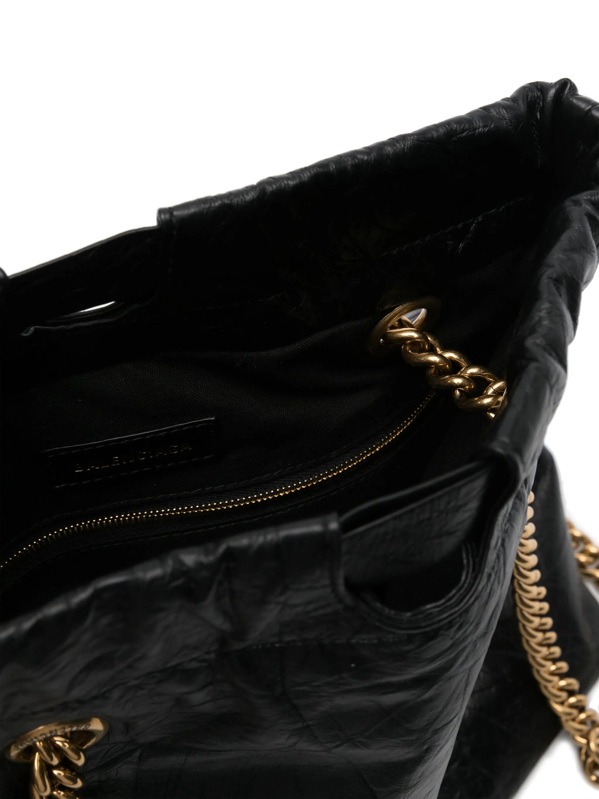 small Crush leather tote bag