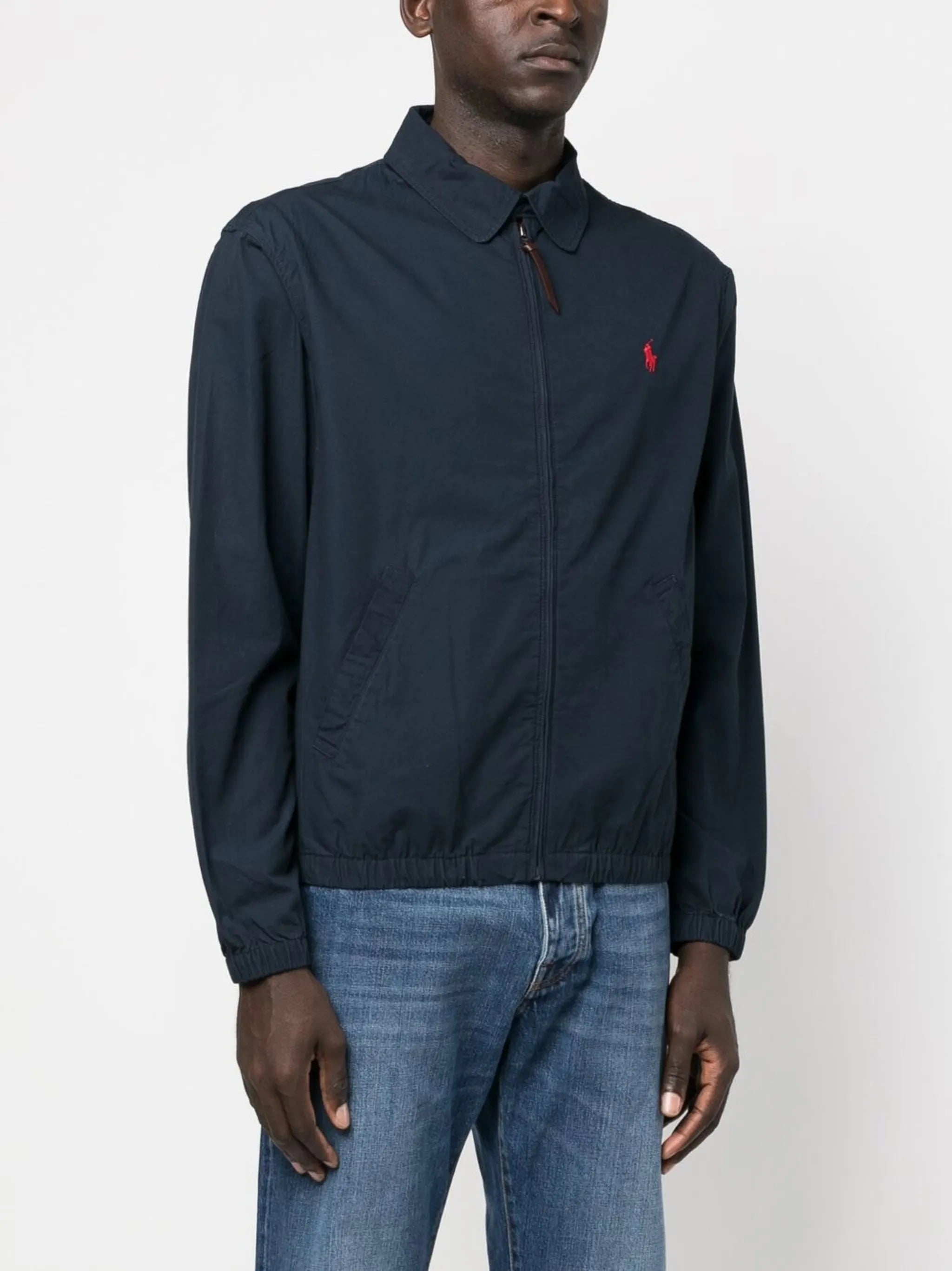 Bayport embroidered-logo jacket