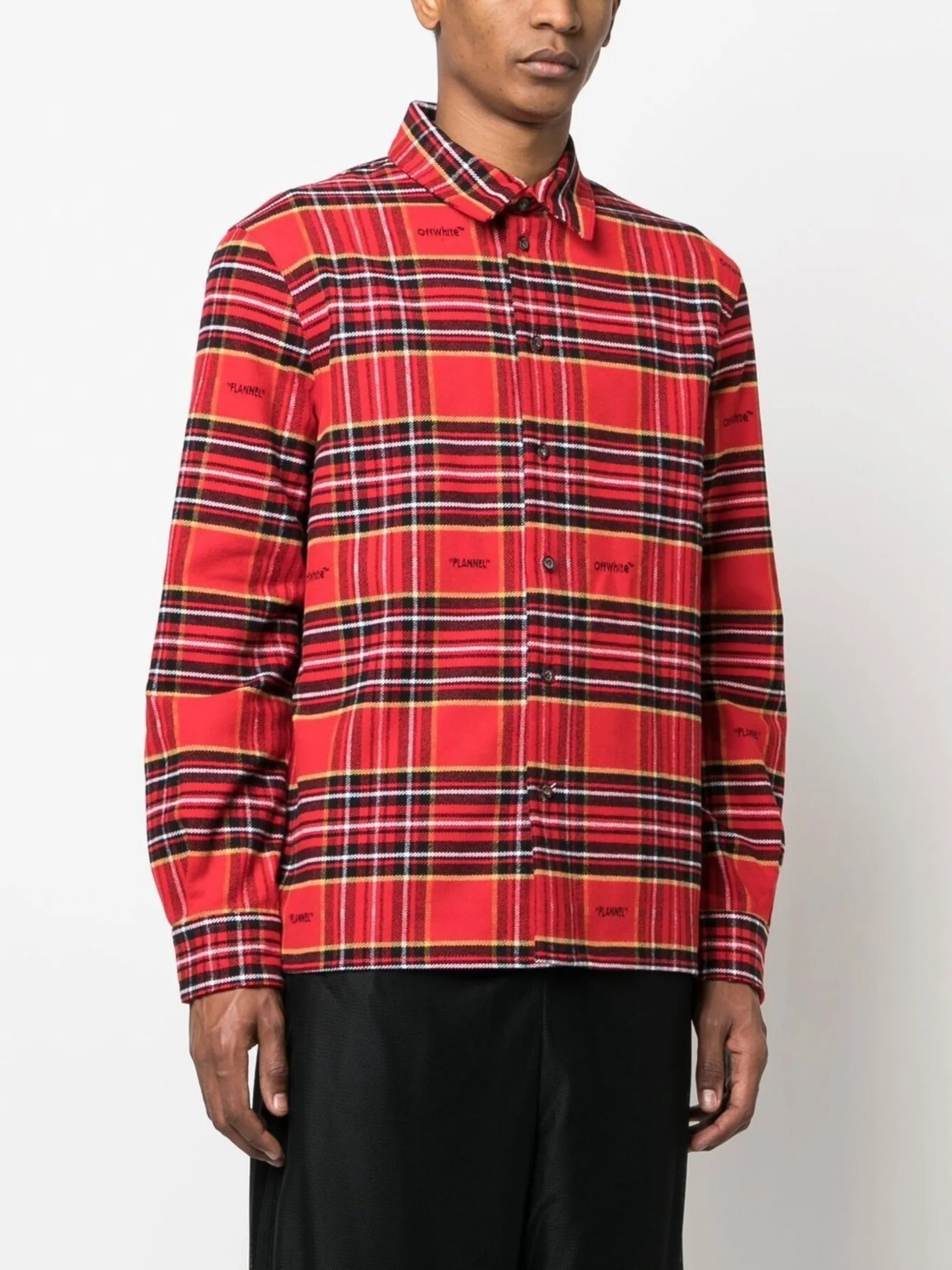 plaid flannel shirt
