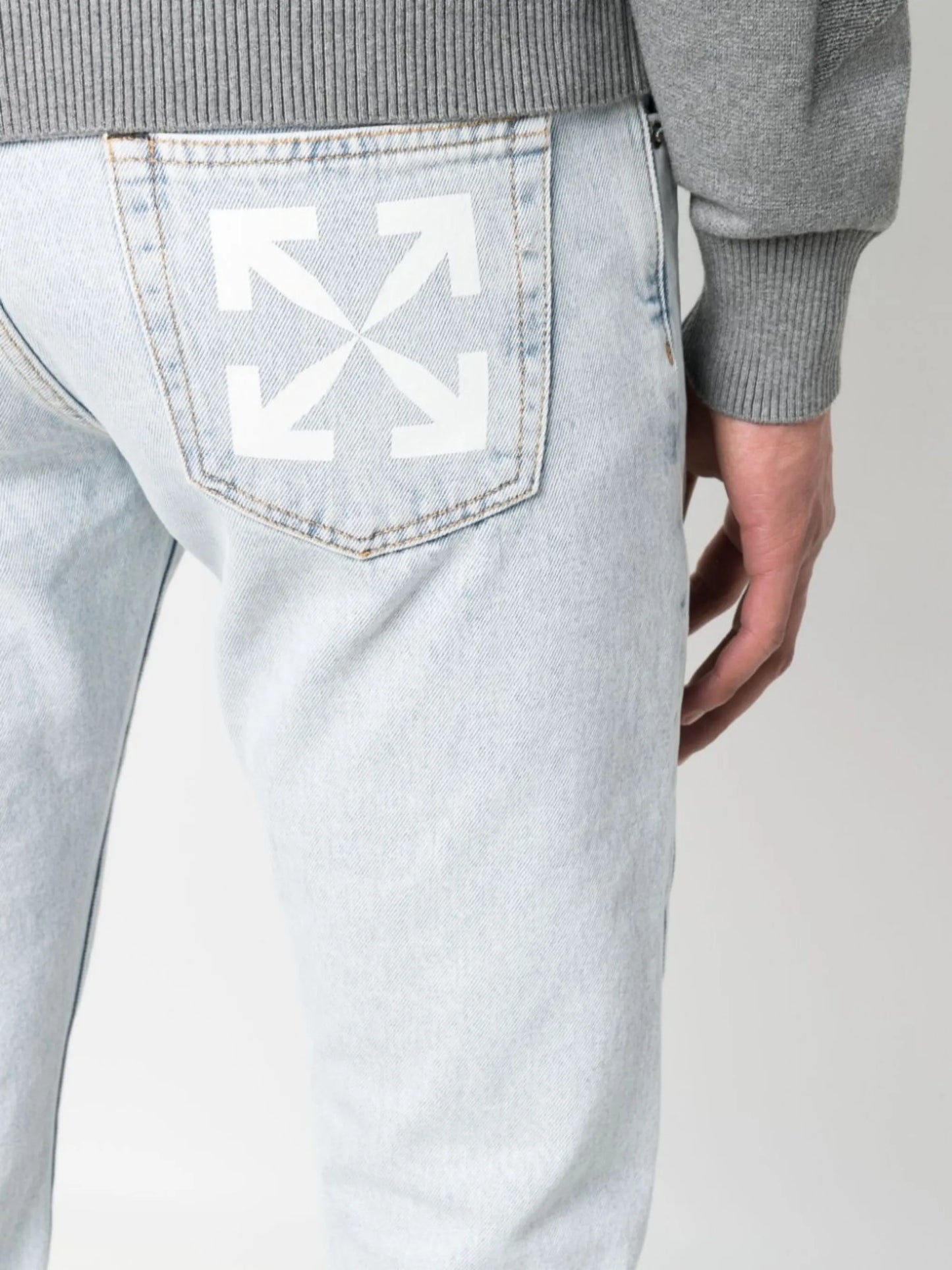 Single Arrow slim-fit jeans
