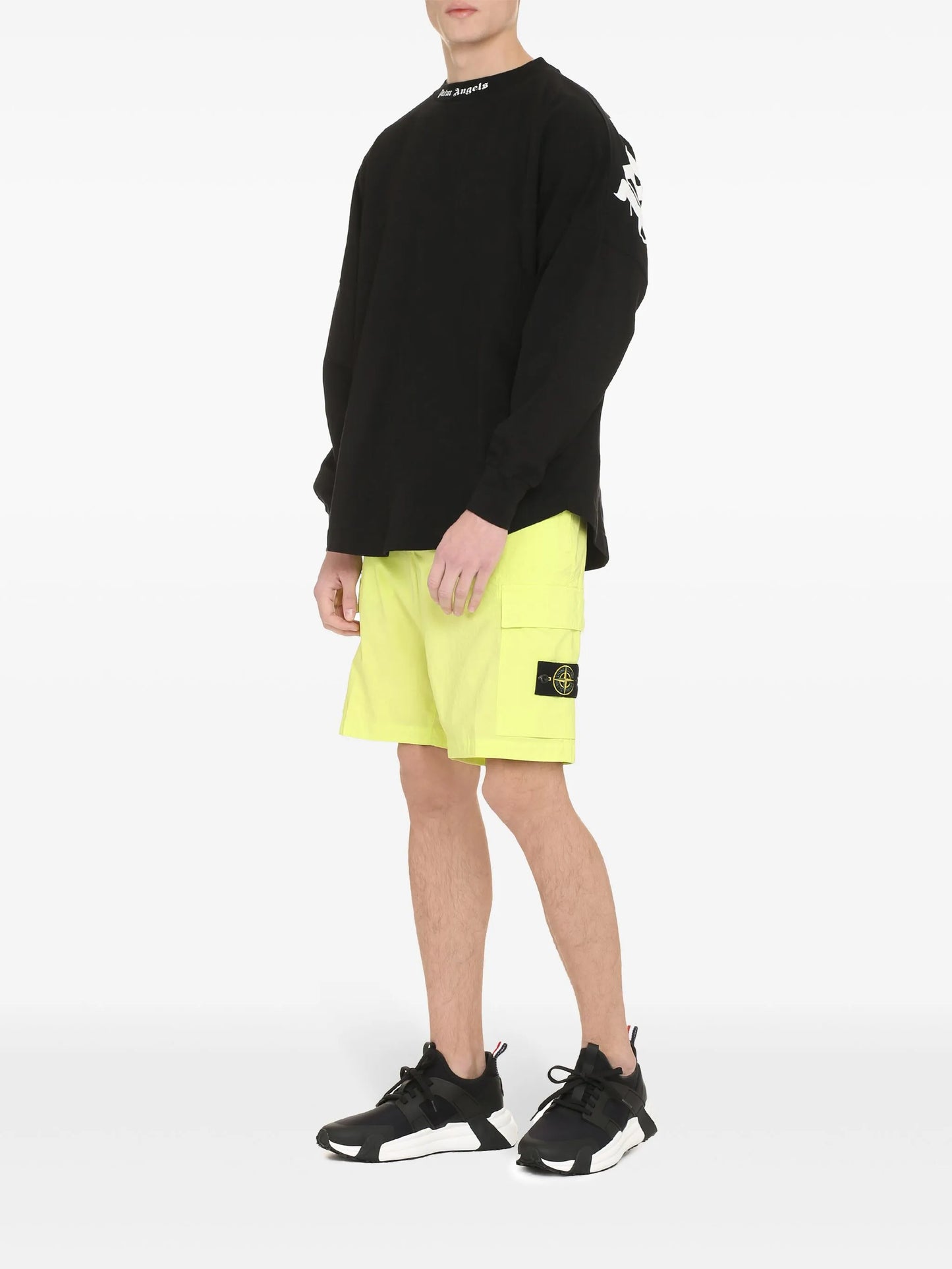 logo-print cotton T-shirt