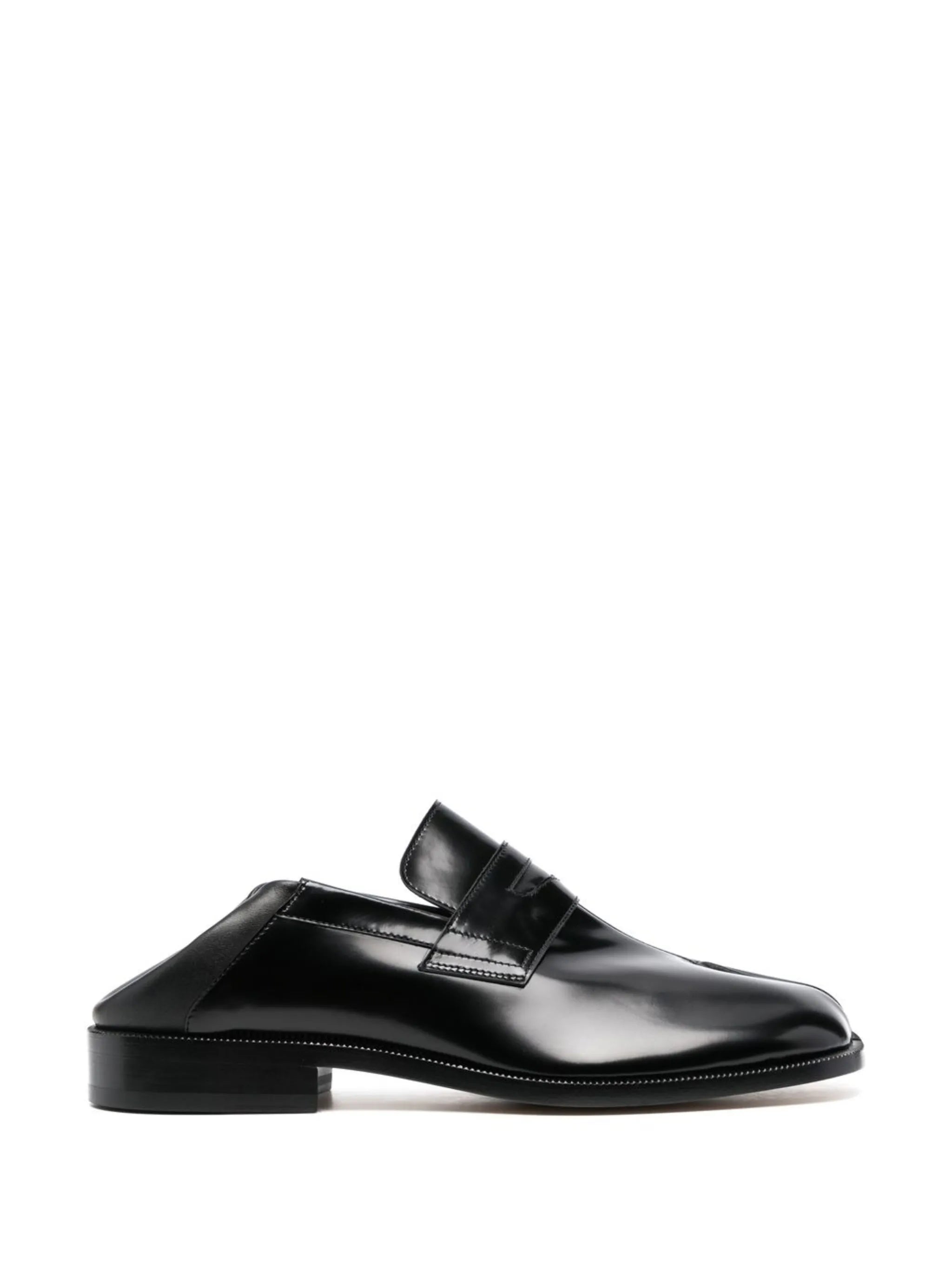 Tabi leather loafers