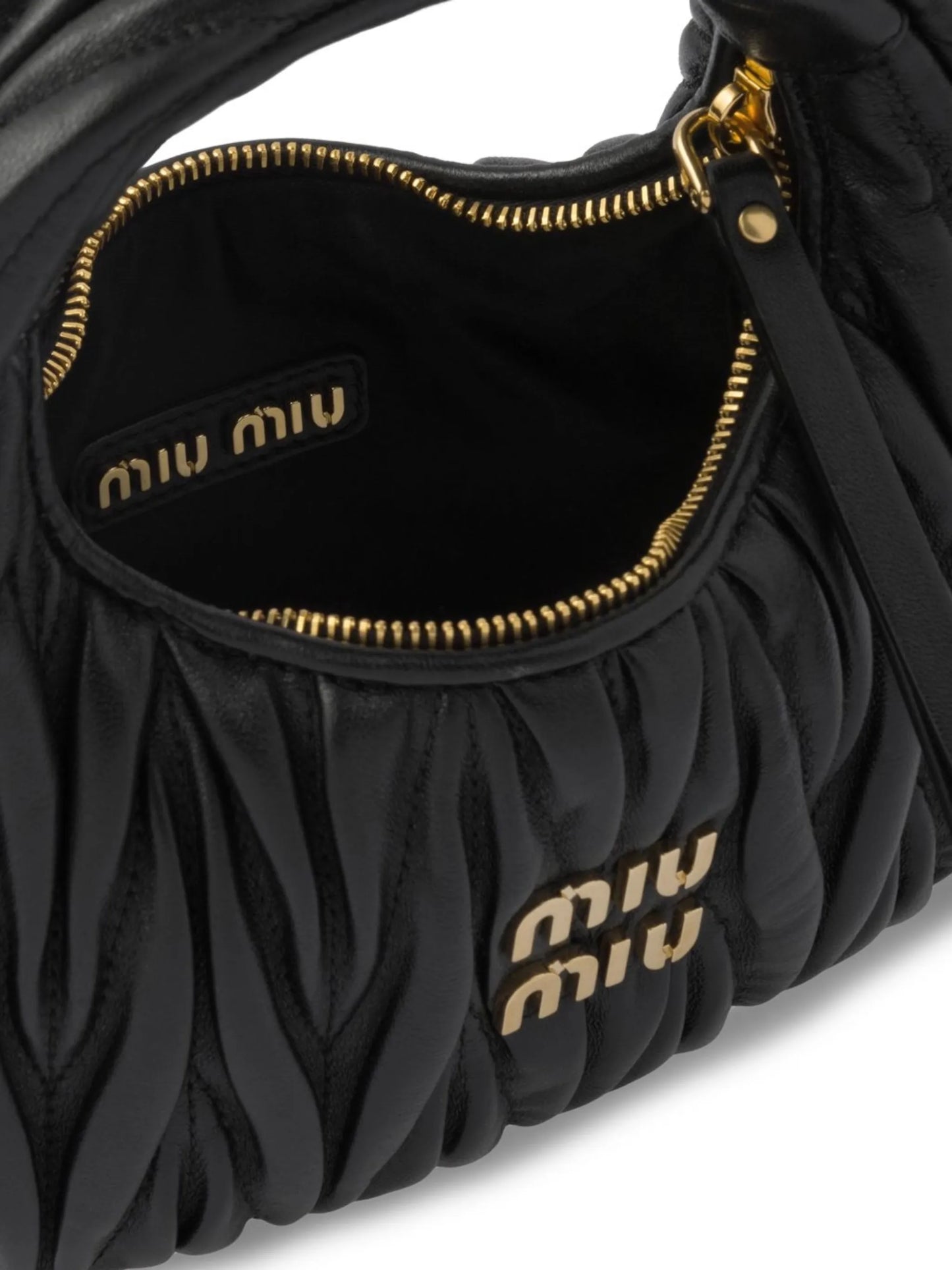 mini Wander matelassé shoulder bag