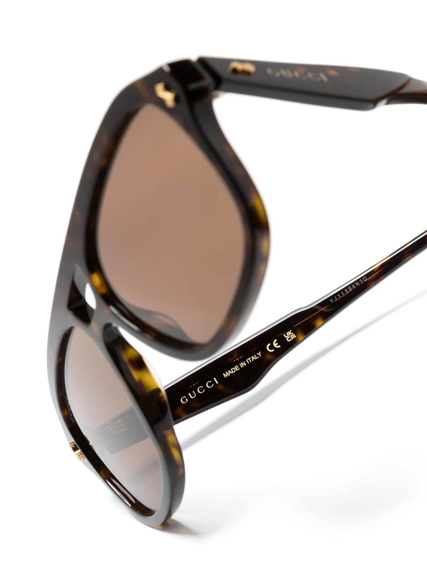 pilot-frame tinted-lenses sunglasses