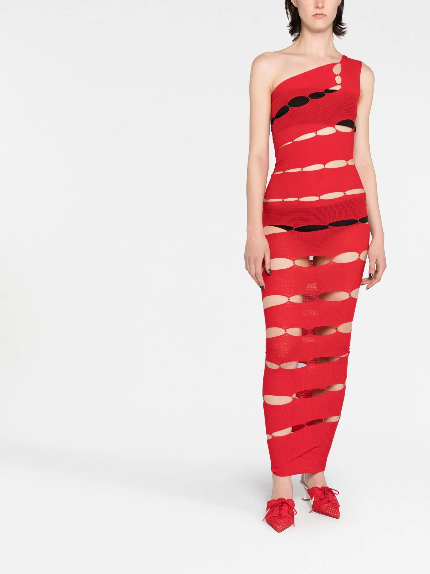 cut-out detail maxi dress