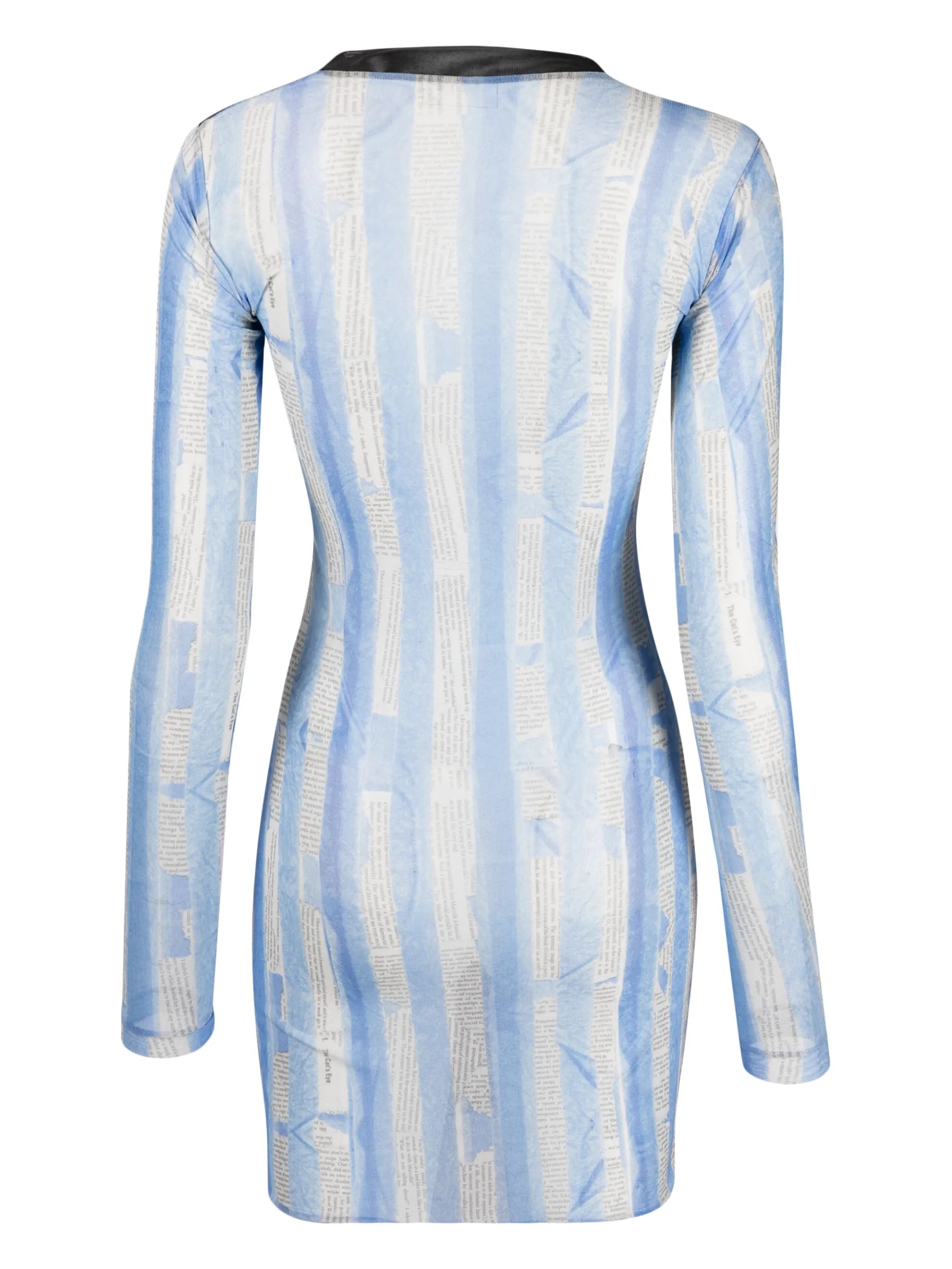 The Devil mesh minidress