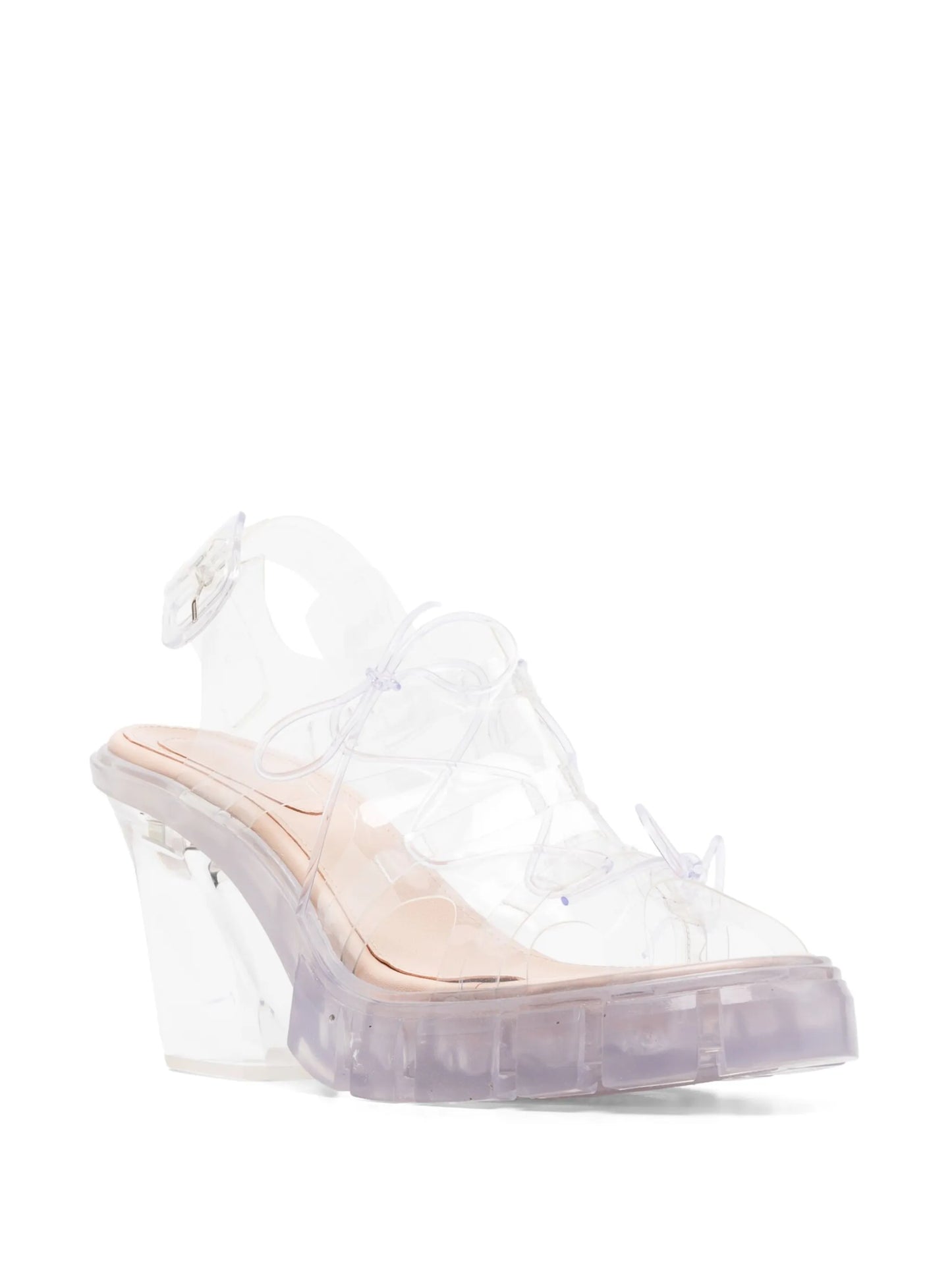 lace-up slingback sandals