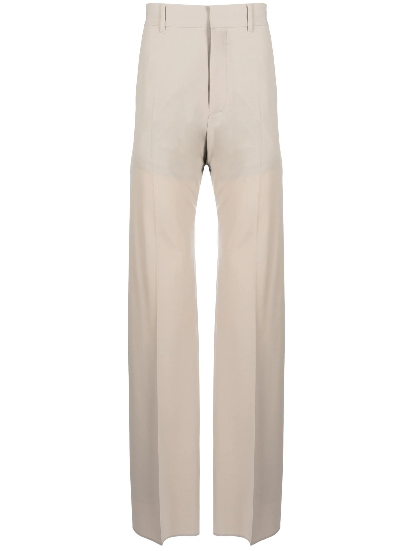 tailored flared trousers