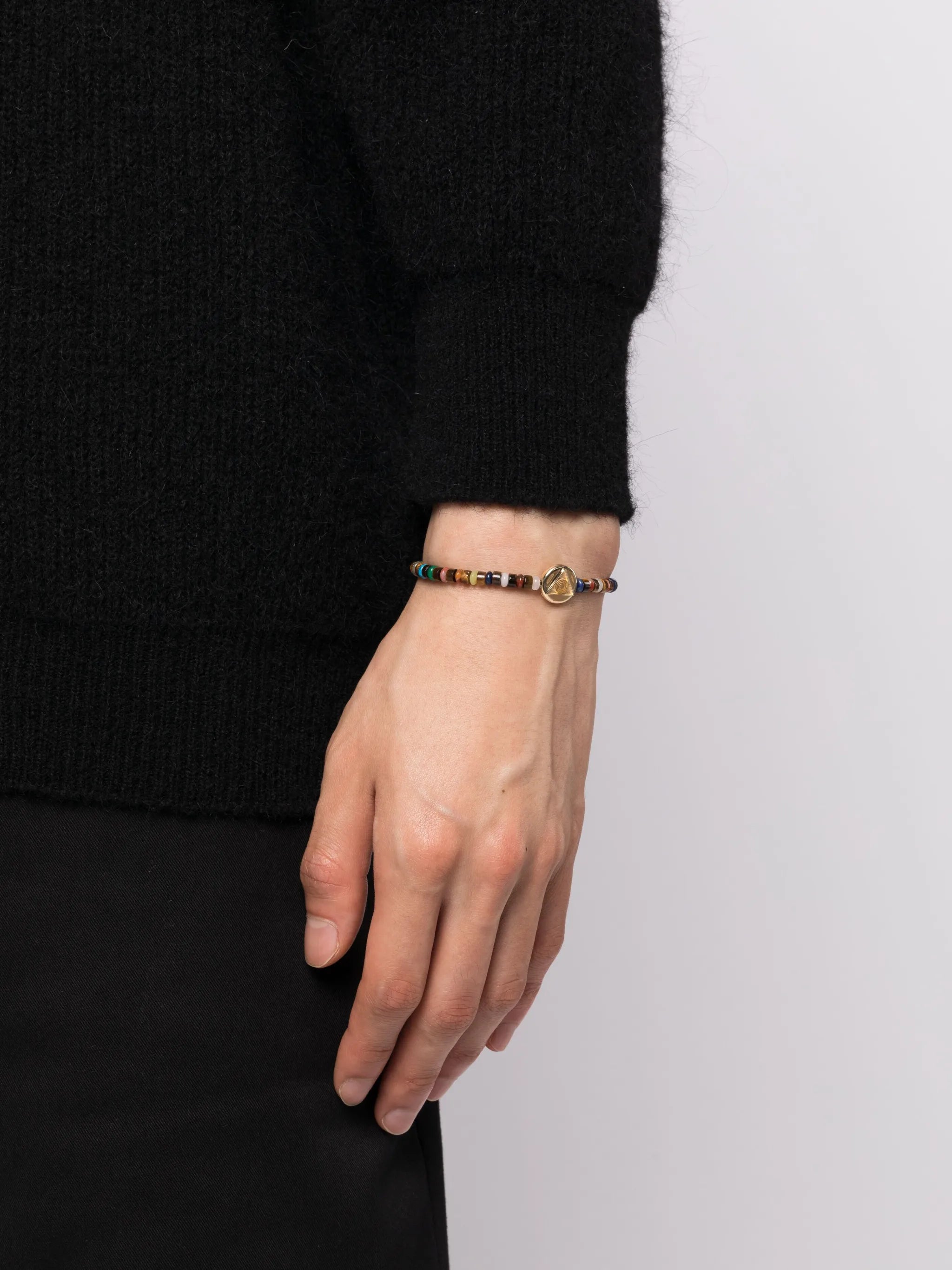 14kt yellow gold Light of the Majestic beaded bracelet