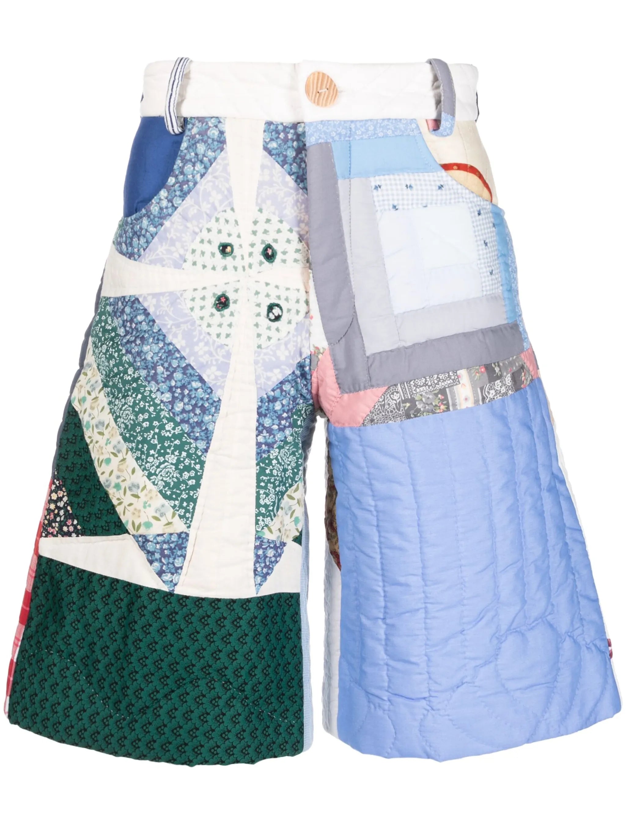 Upcycled Quilted Blanket shorts